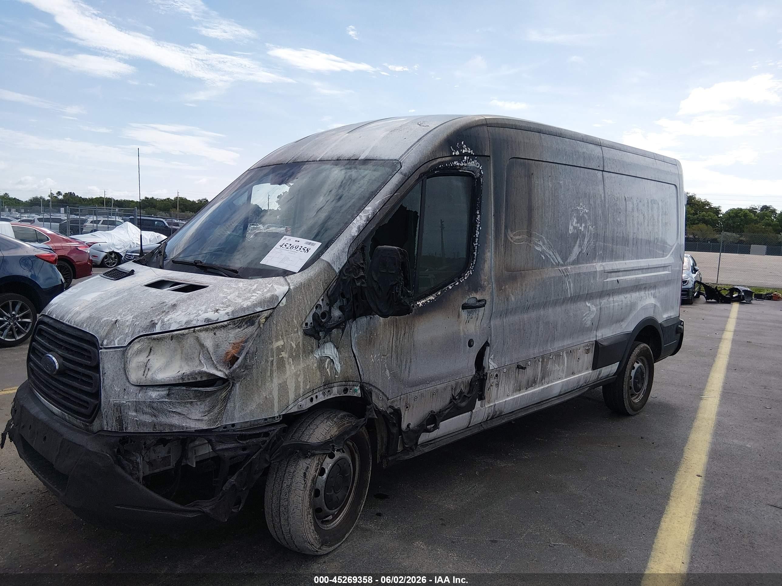 2015 Ford Transit-250   Белый vin: 1FTYR2CGXFKA06074
