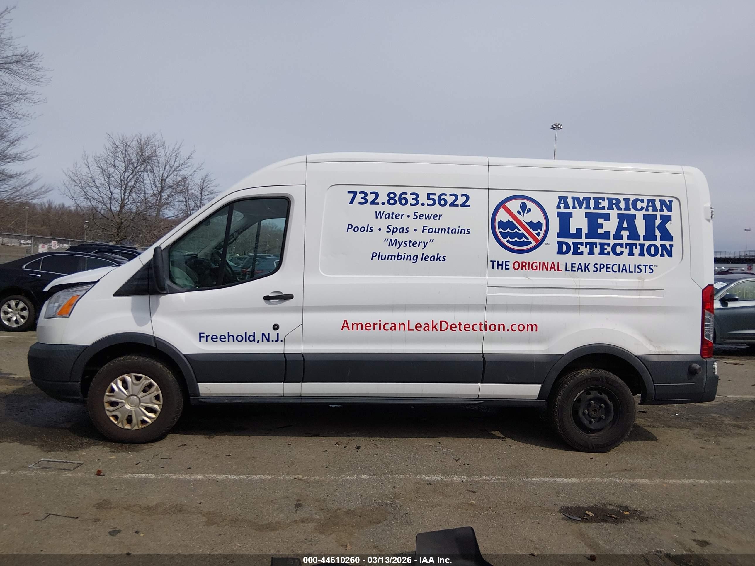 2018 Ford Transit-250   White vin: 1FTYR2CM2JKB23937