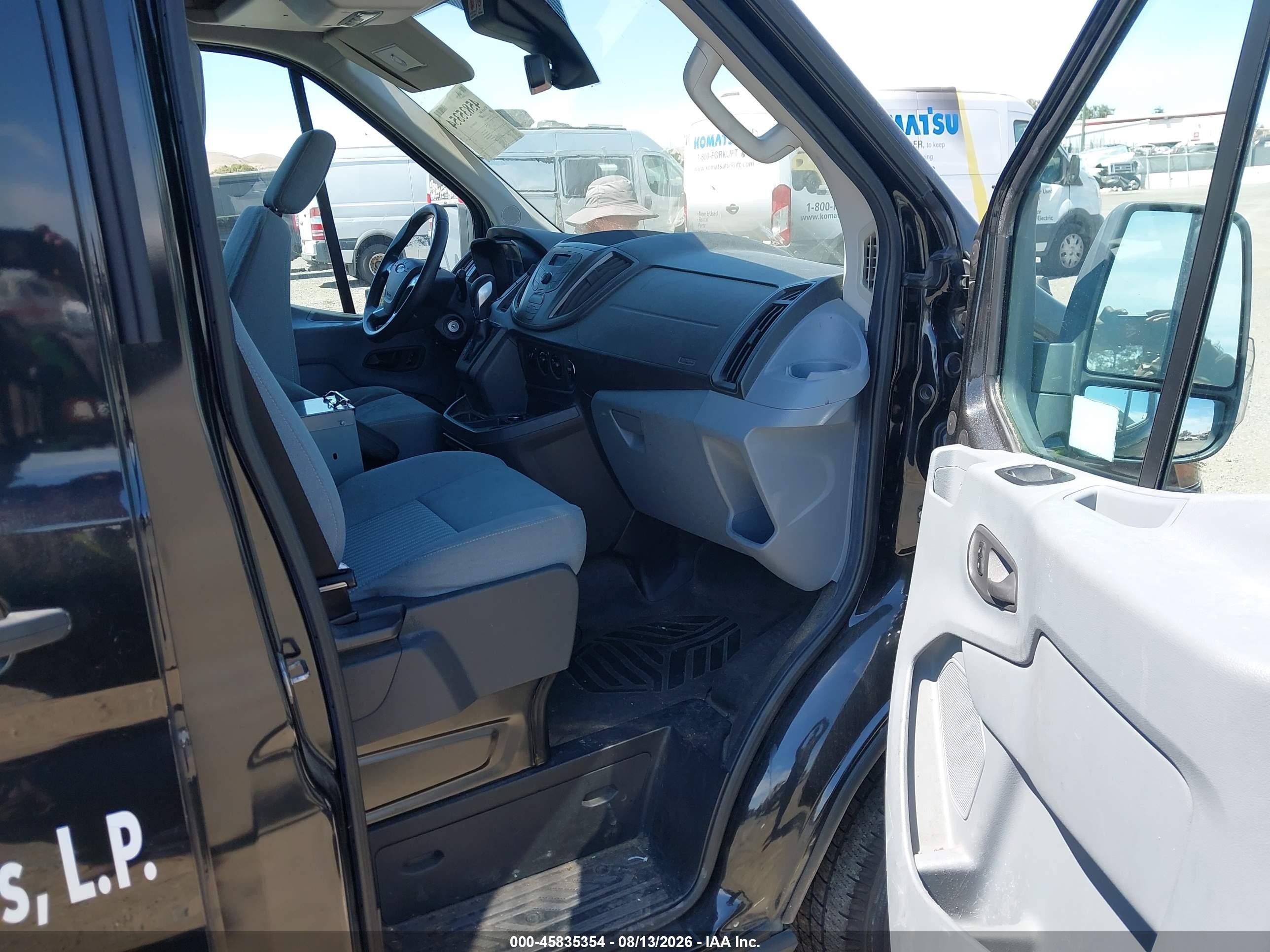 2015 Ford Transit-250   Black vin: 1FTYR2CM4FKA73047