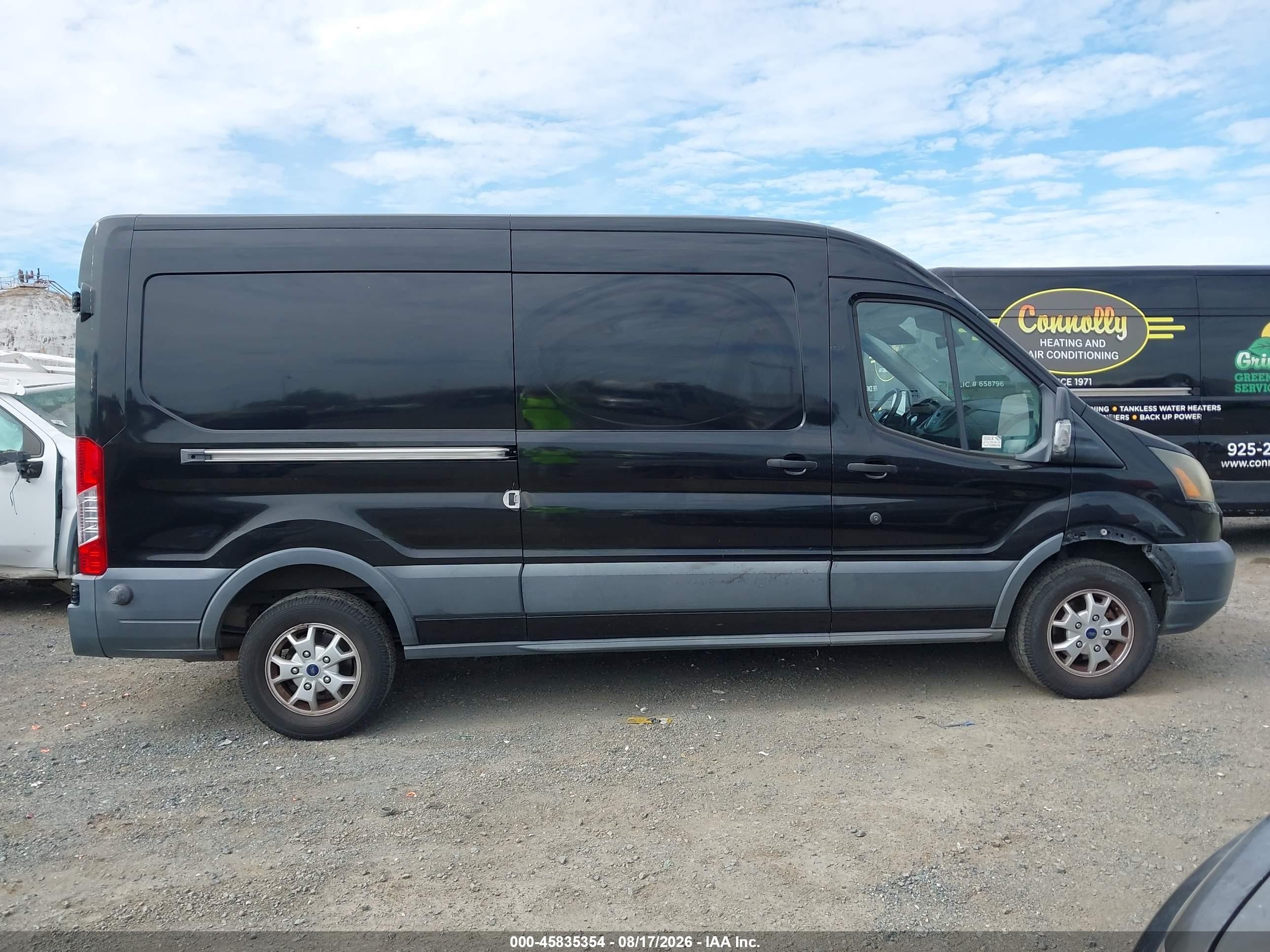 2015 Ford Transit-250   Black vin: 1FTYR2CM4FKA73047