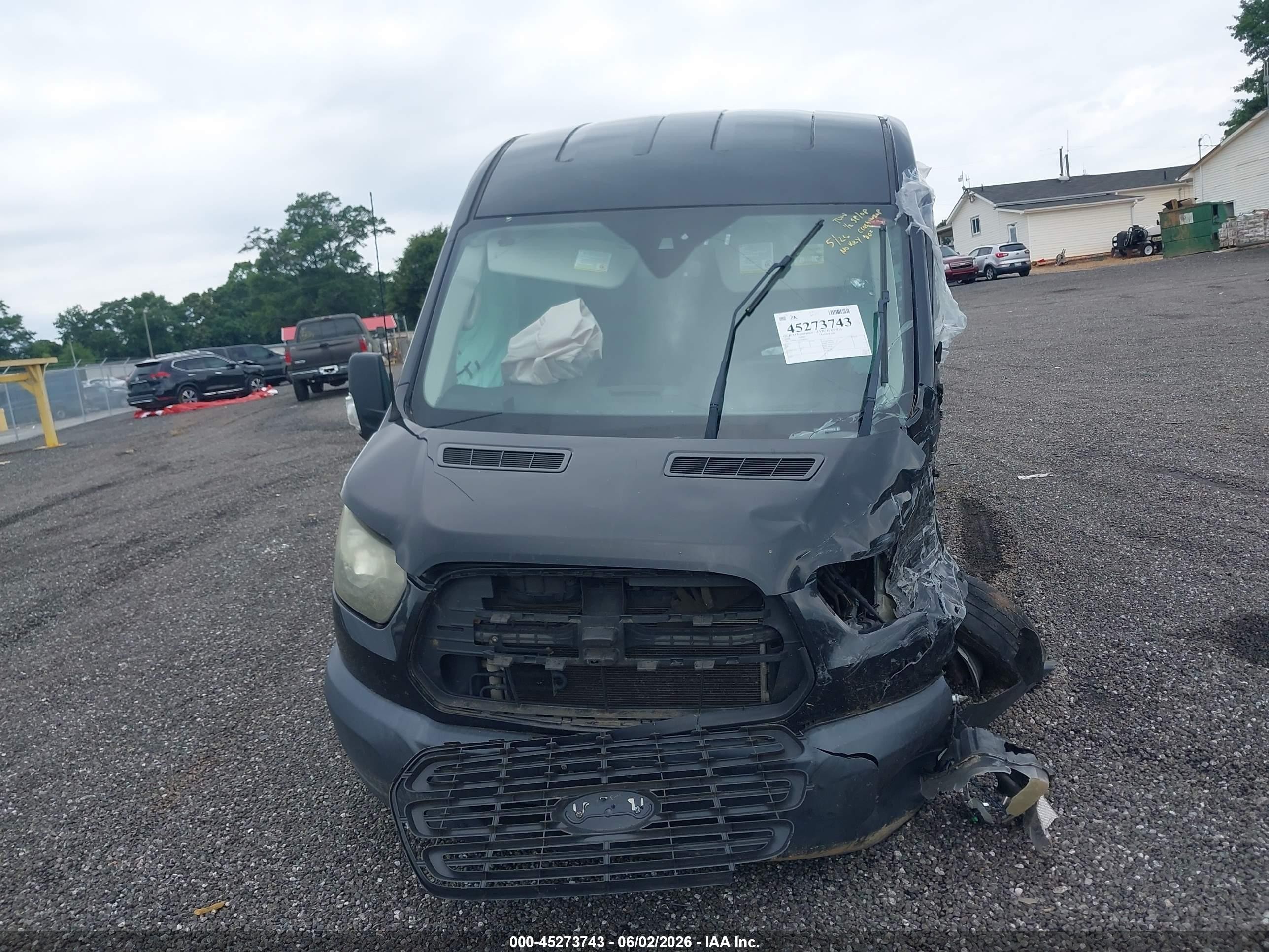 2015 Ford Transit-250 Black vin: 1FTYR2CM6FKB28212