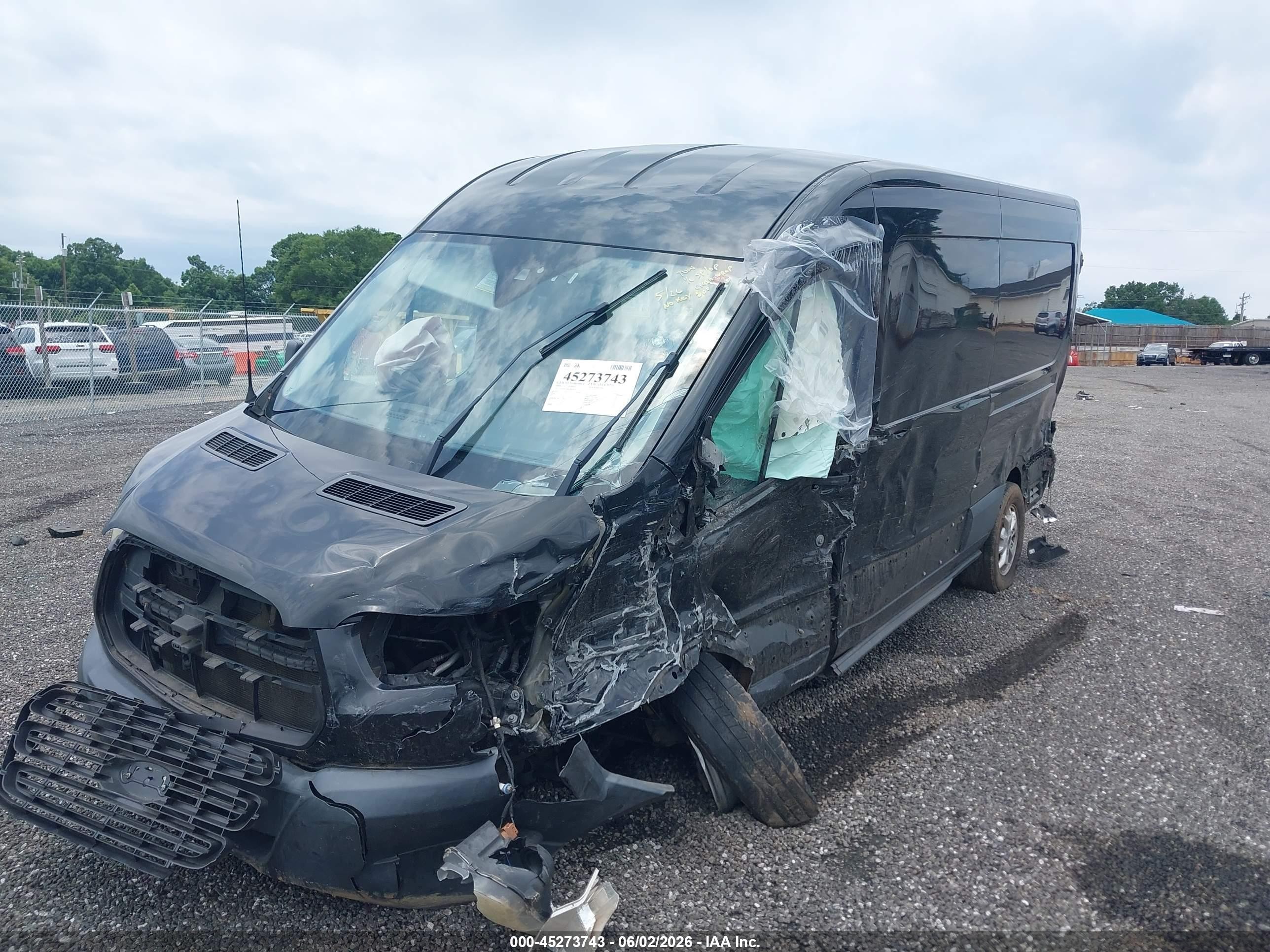 2015 Ford Transit-250 Black vin: 1FTYR2CM6FKB28212