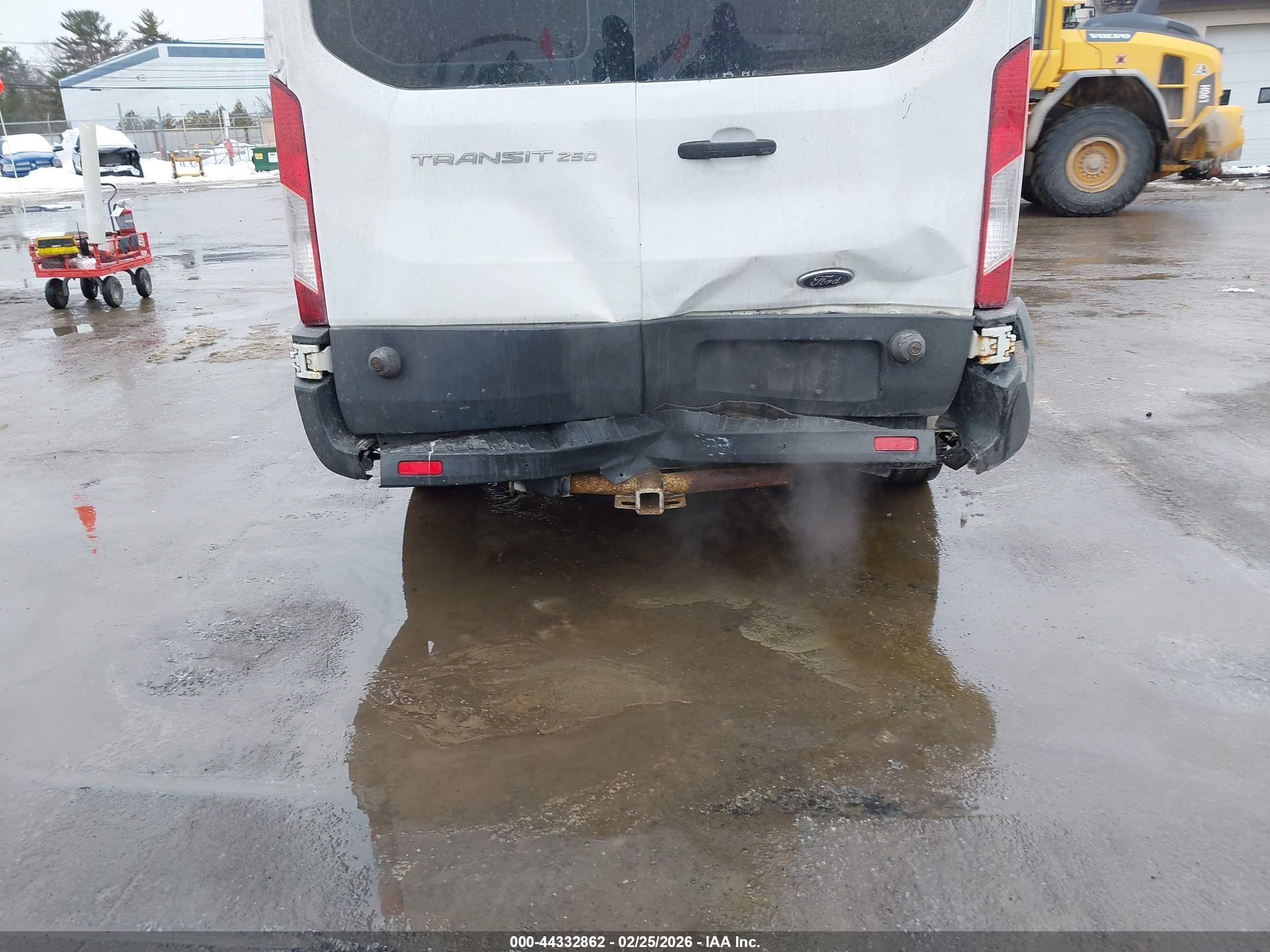 2015 Ford Transit-250   White vin: 1FTYR2CM8FKA75495