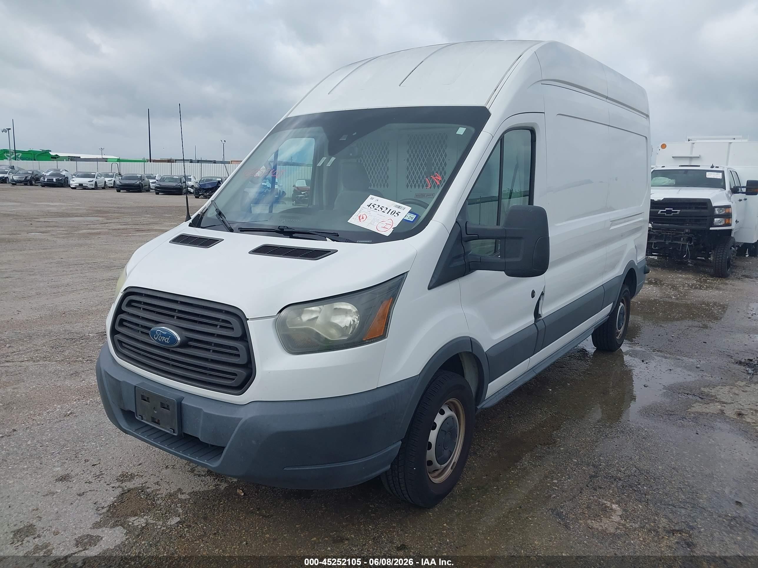 2016 Ford Transit-250 White vin: 1FTYR2XM7GKA07006