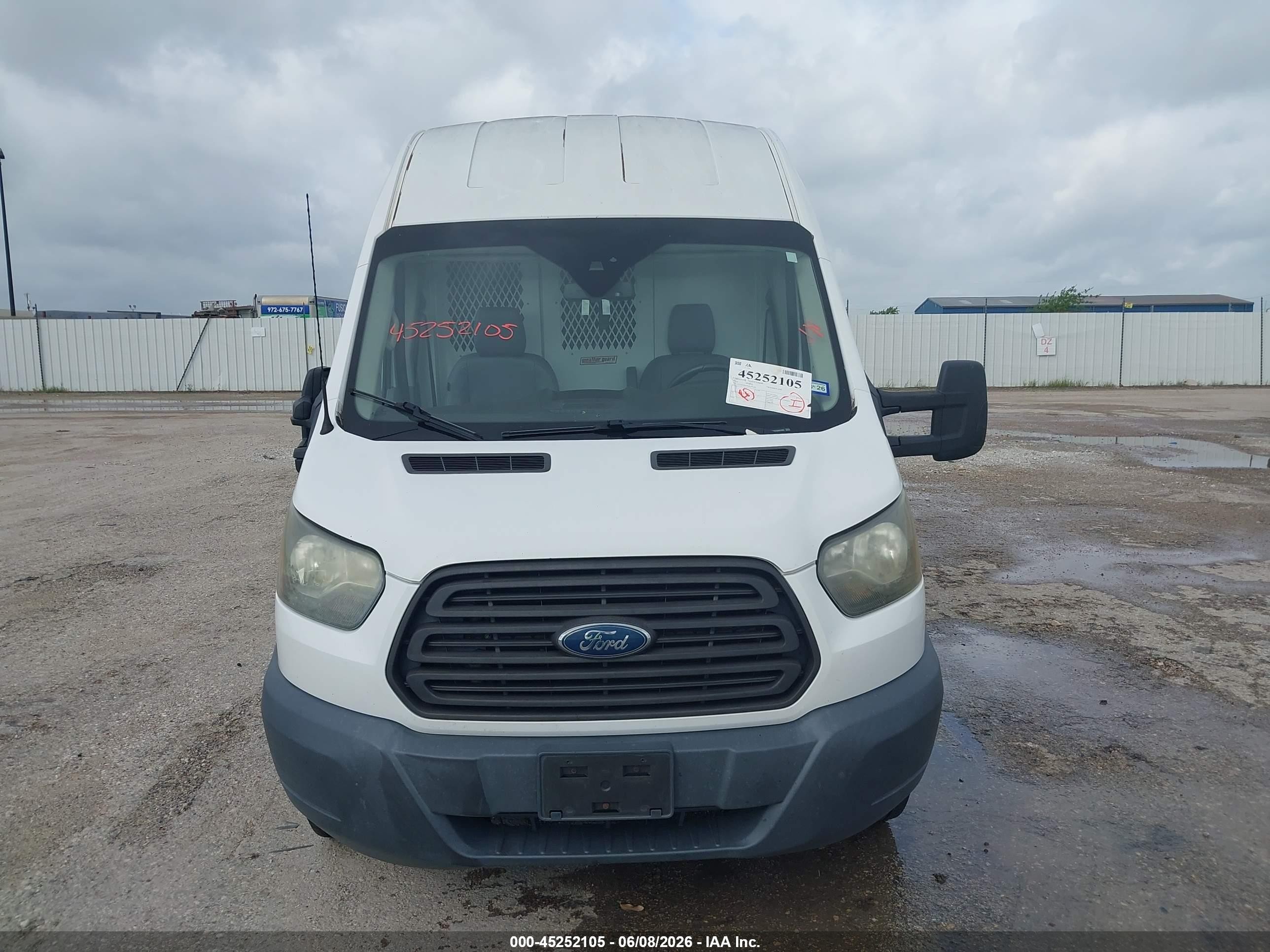 2016 Ford Transit-250 White vin: 1FTYR2XM7GKA07006