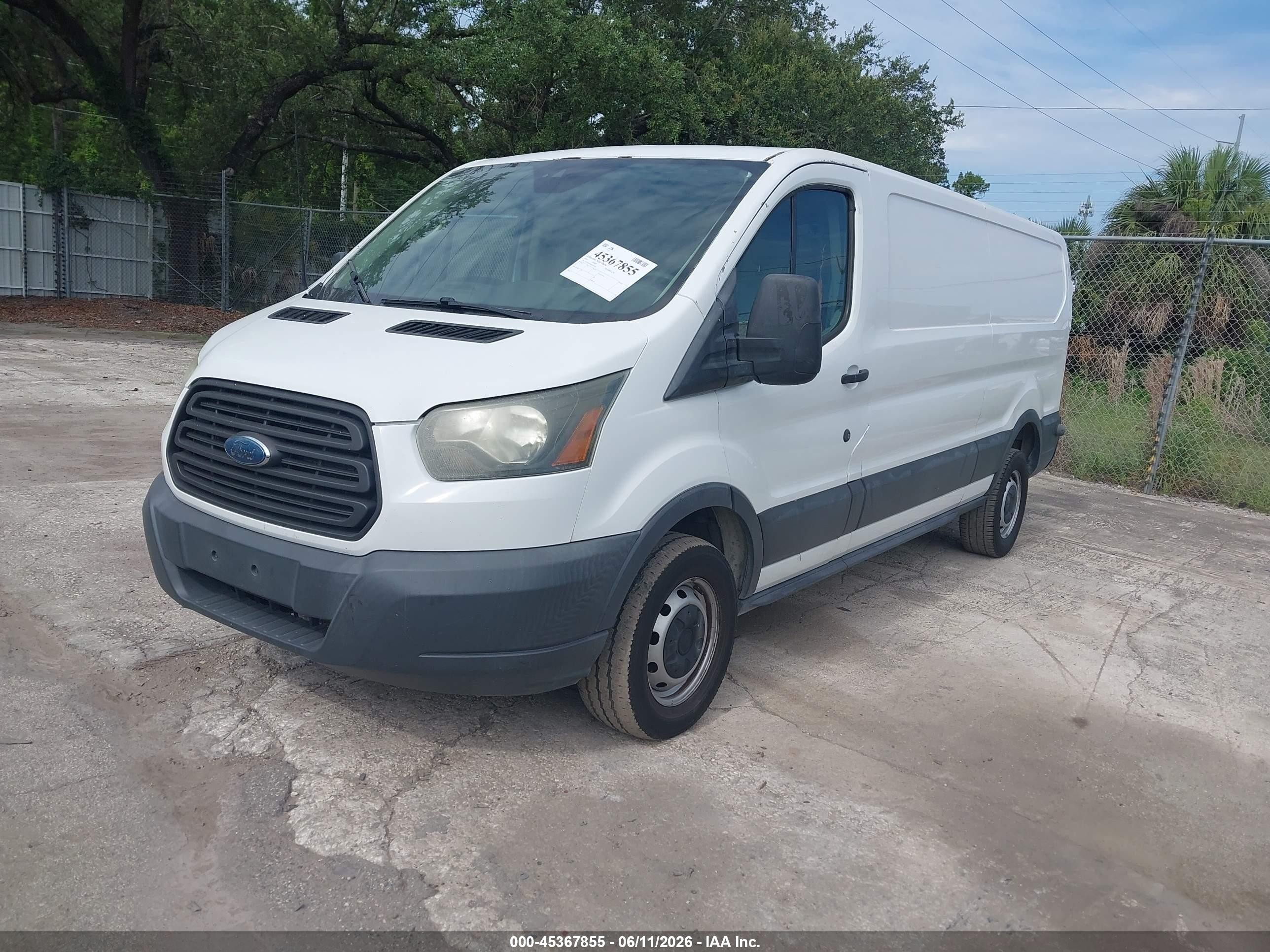 2016 Ford Transit-250 White vin: 1FTYR2ZM3GKB47468