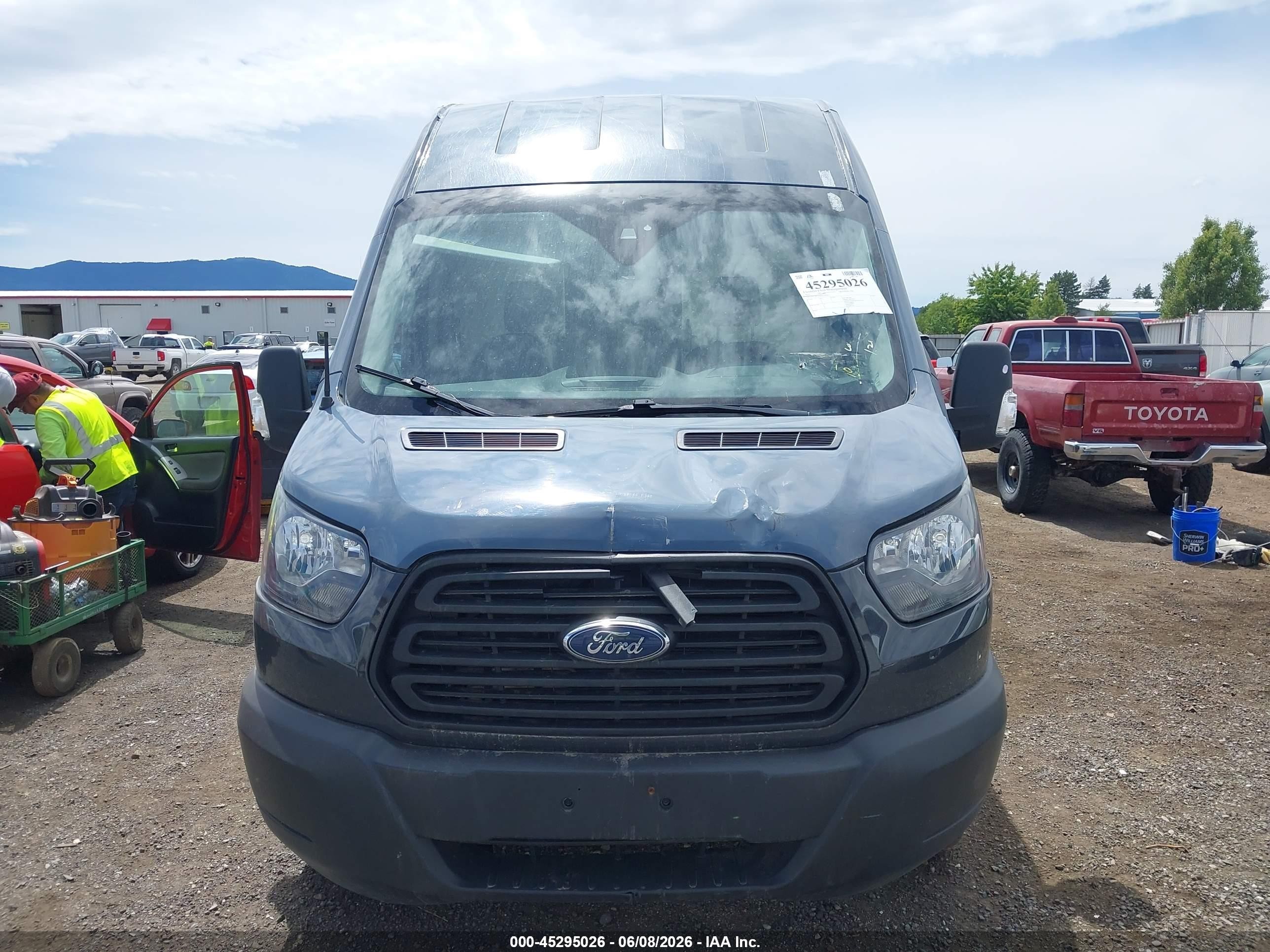 2019 Ford Transit-250   Blue vin: 1FTYR3XM6KKB49815