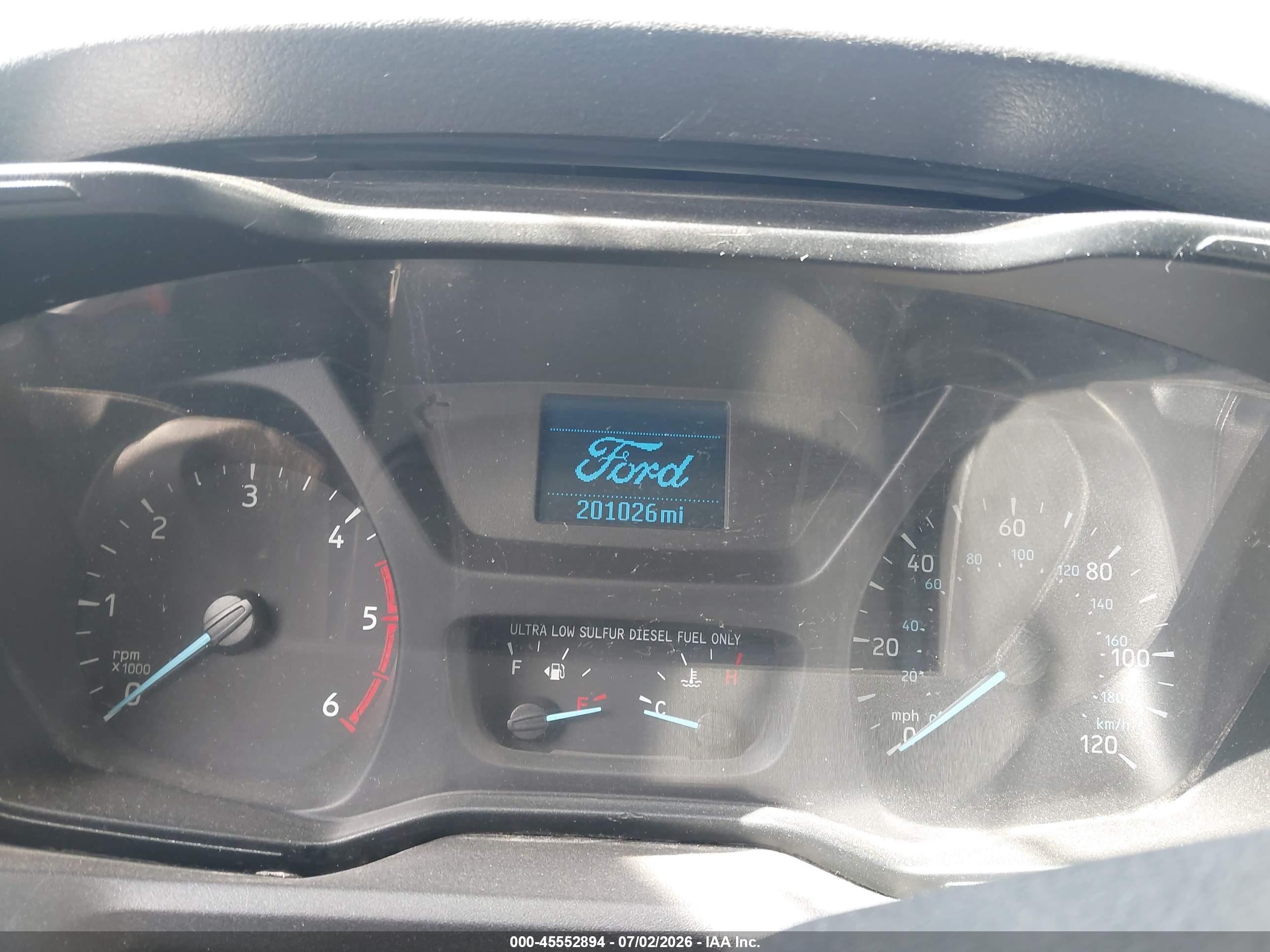 2015 Ford Transit-250   White vin: 1FTYR3XV0FKA15784