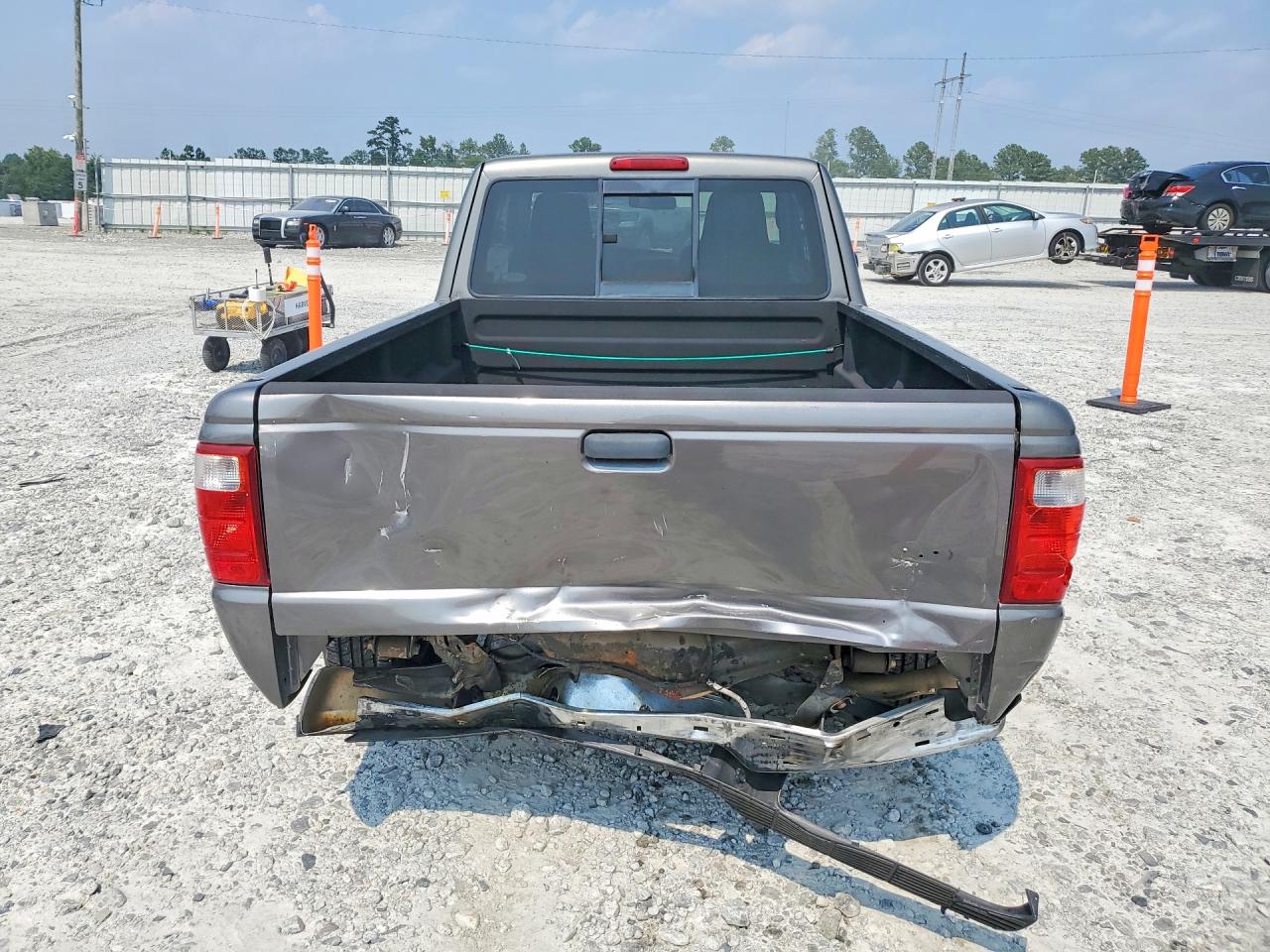 2004 Ford Ranger Super Cab Gray vin: 1FTYR44E04PA56832