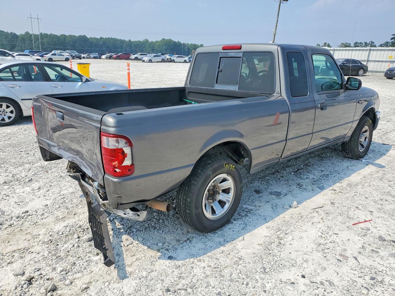 2004 Ford Ranger Super Cab Gray vin: 1FTYR44E04PA56832