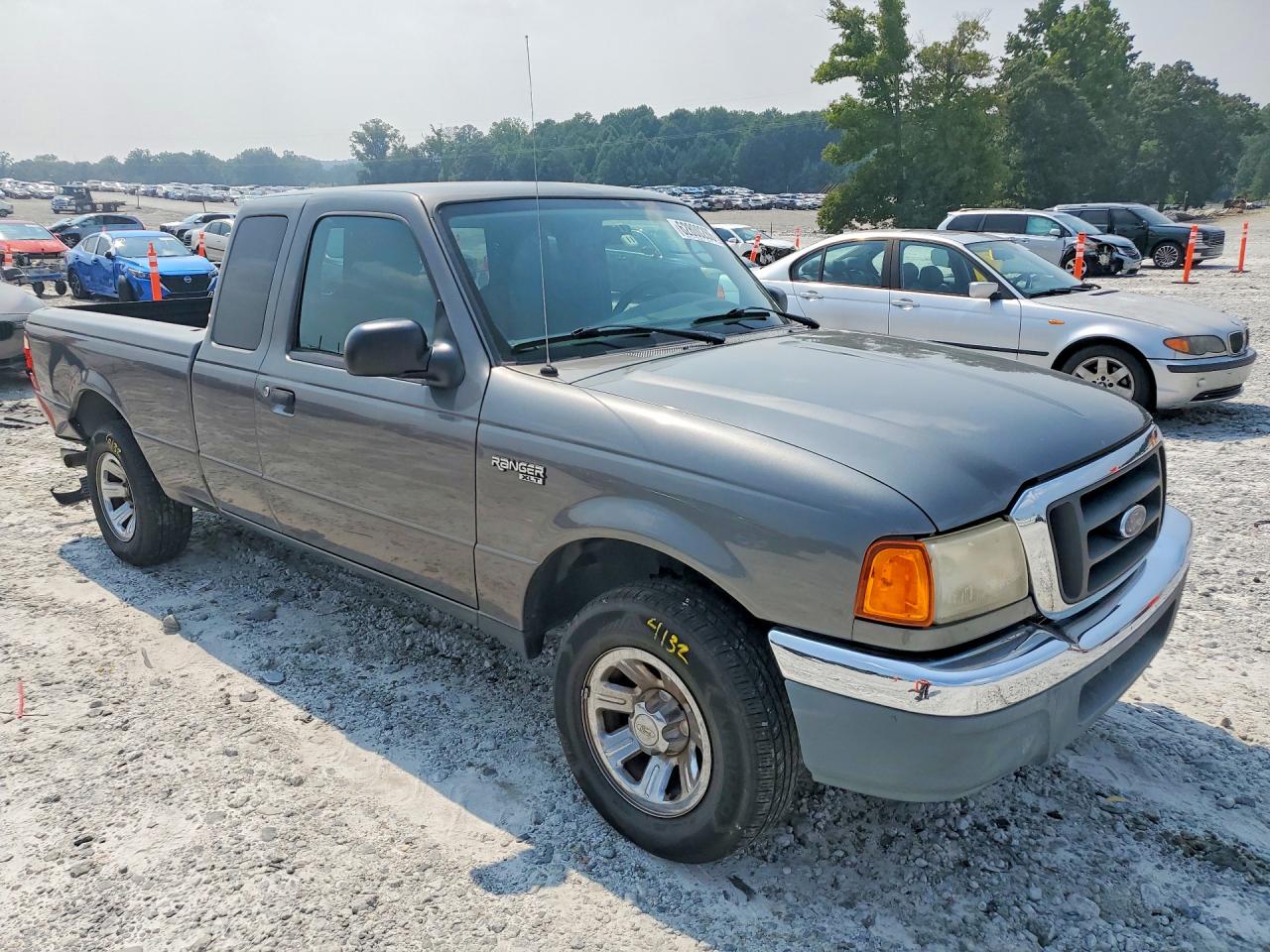 2004 Ford Ranger Super Cab Gray vin: 1FTYR44E04PA56832