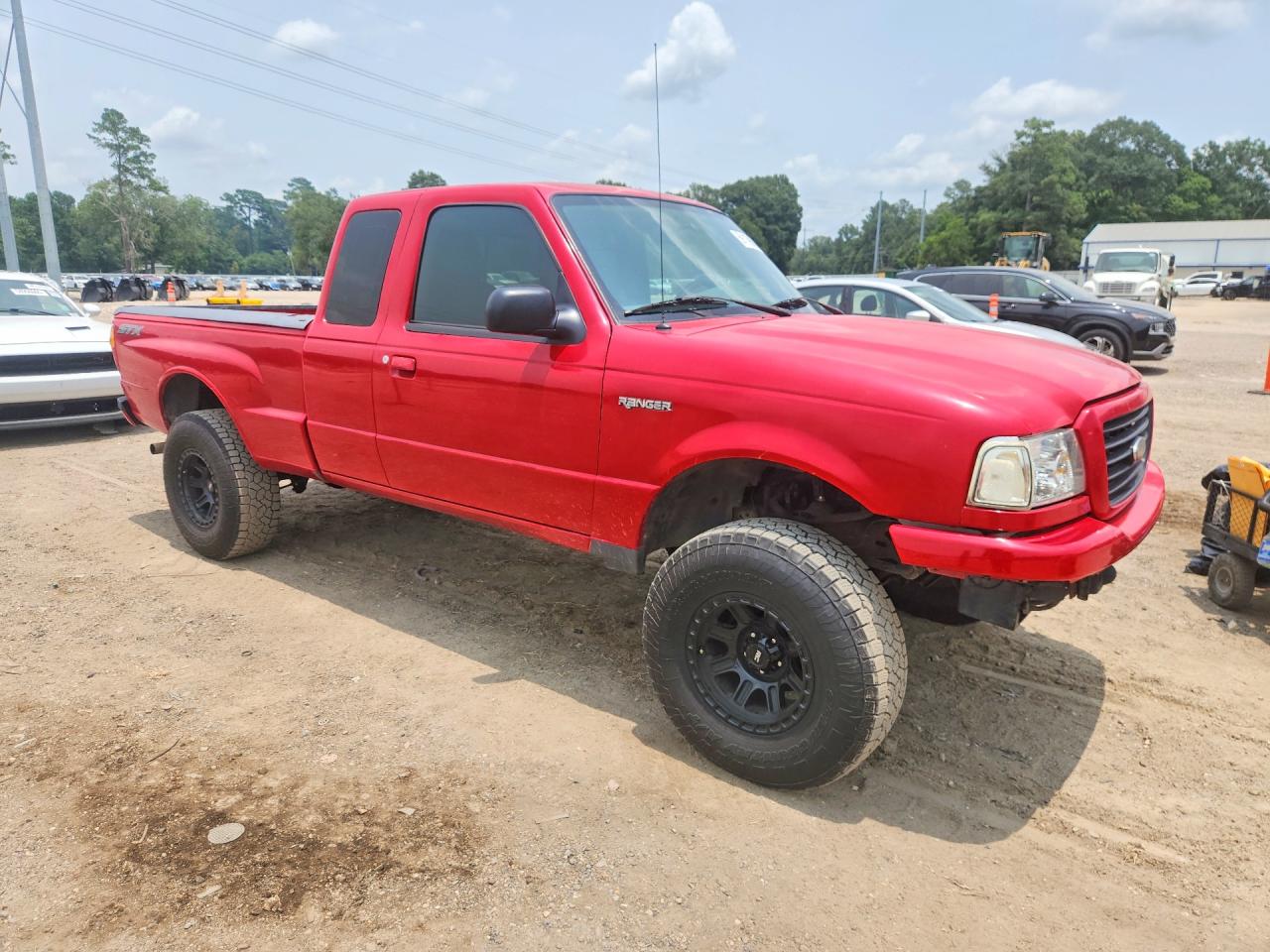 2005 Ford Ranger Super Cab Красный vin: 1FTYR44E15PA53469
