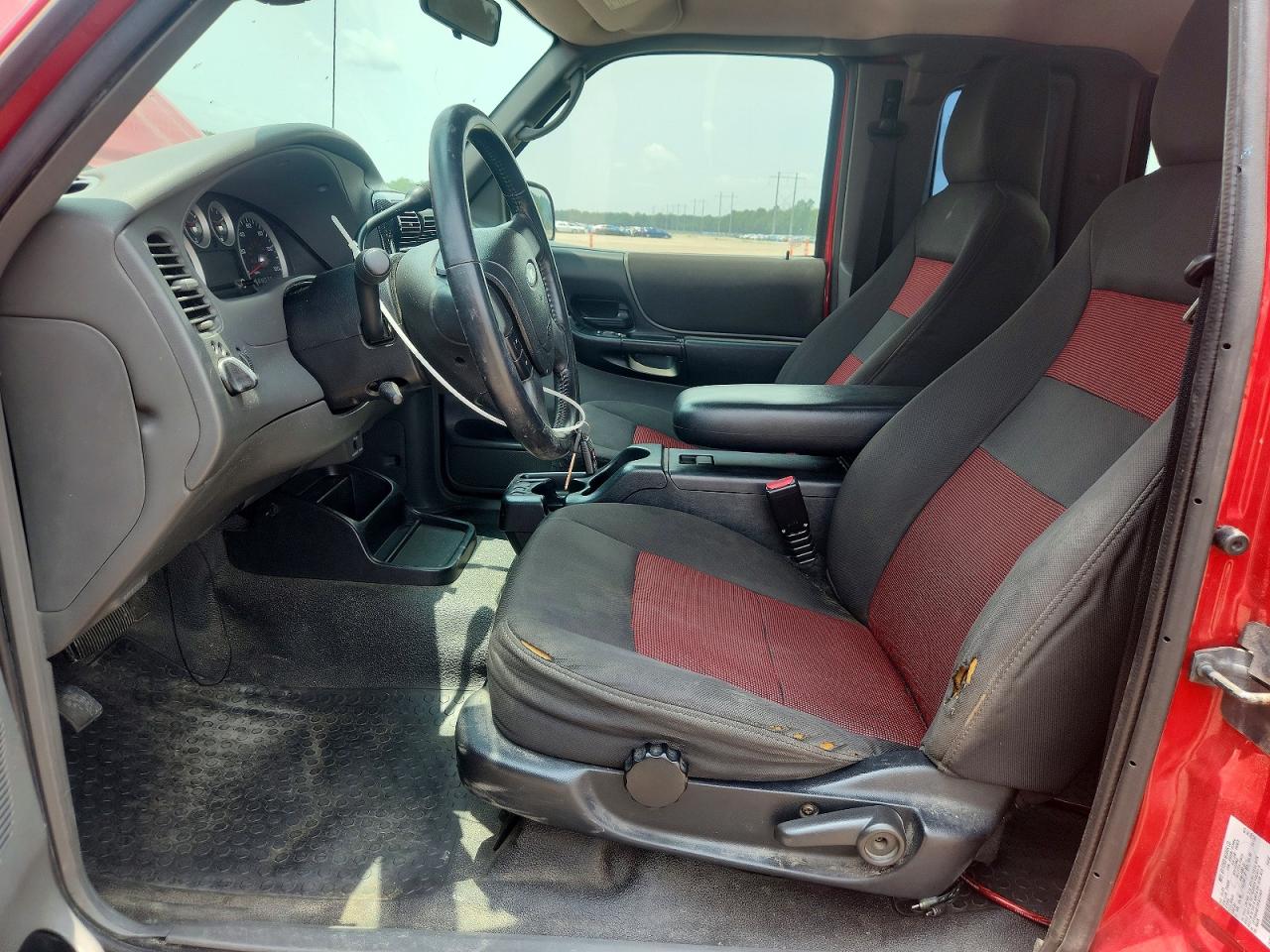 2005 Ford Ranger Super Cab Красный vin: 1FTYR44E15PA53469