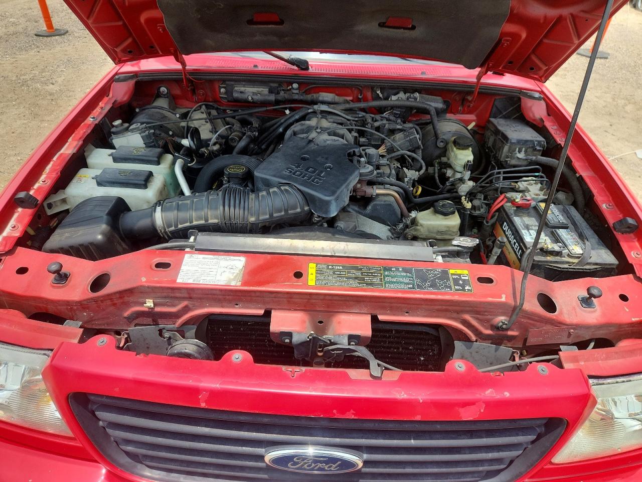 2005 Ford Ranger Super Cab Красный vin: 1FTYR44E15PA53469