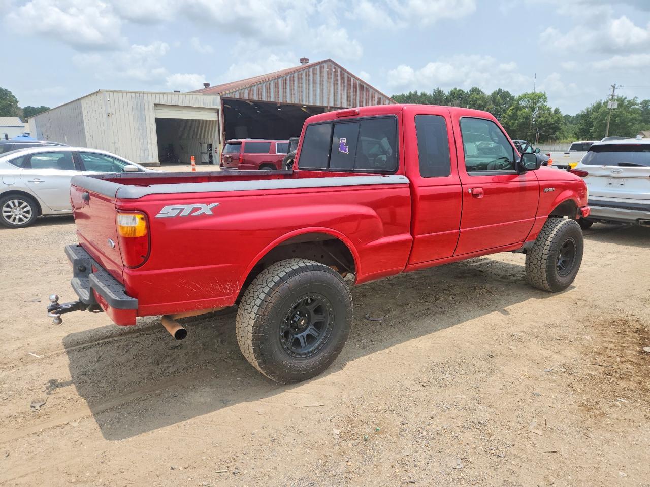 2005 Ford Ranger Super Cab Красный vin: 1FTYR44E15PA53469