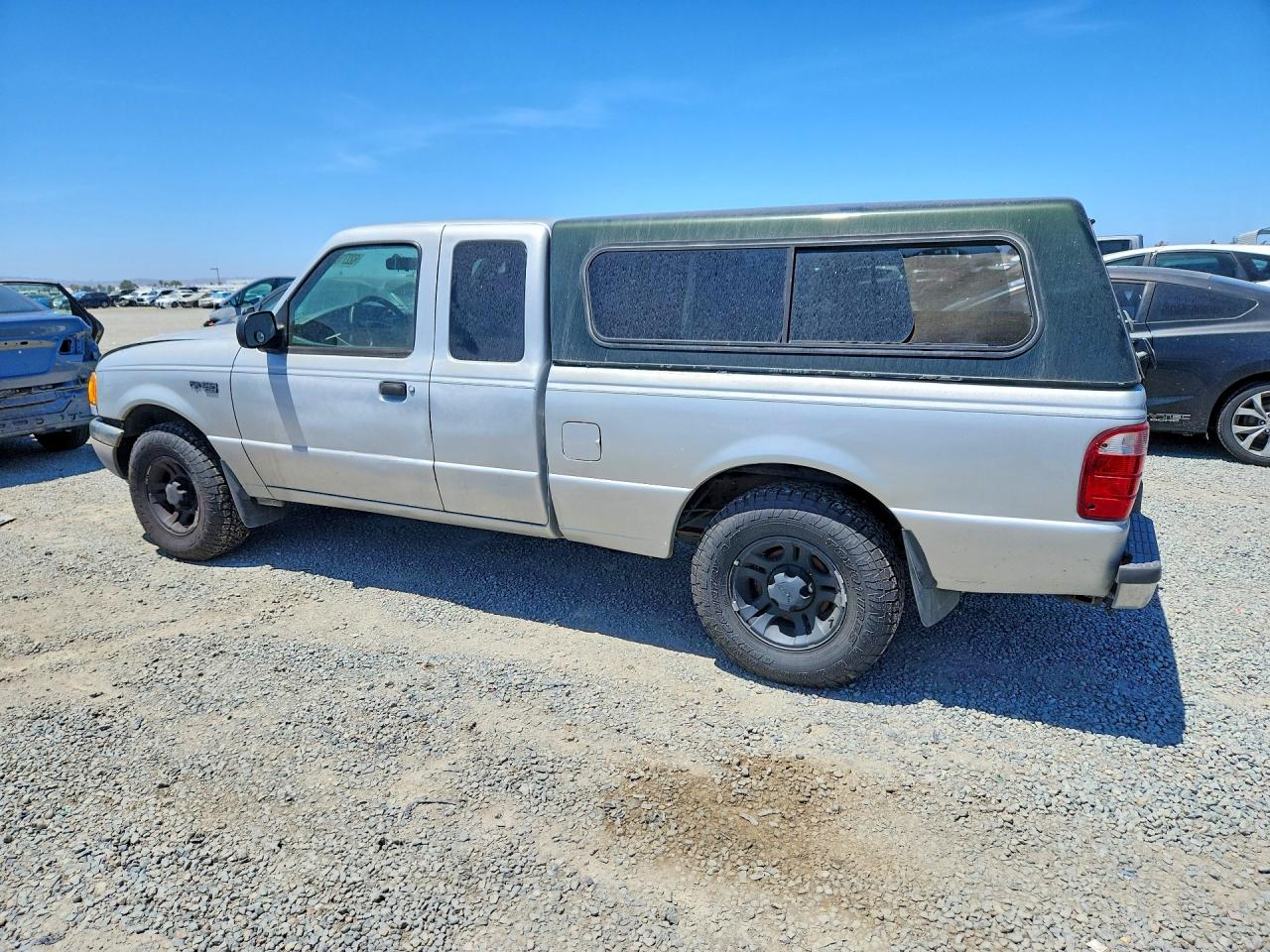 2002 Ford Ranger Super Cab Gray vin: 1FTYR44E22PA76173