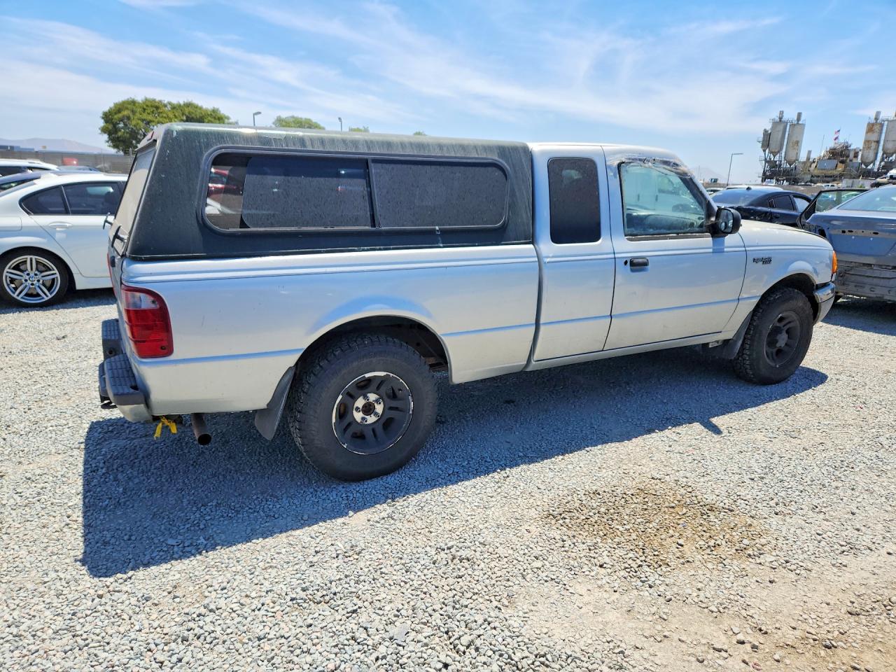 2002 Ford Ranger Super Cab Gray vin: 1FTYR44E22PA76173