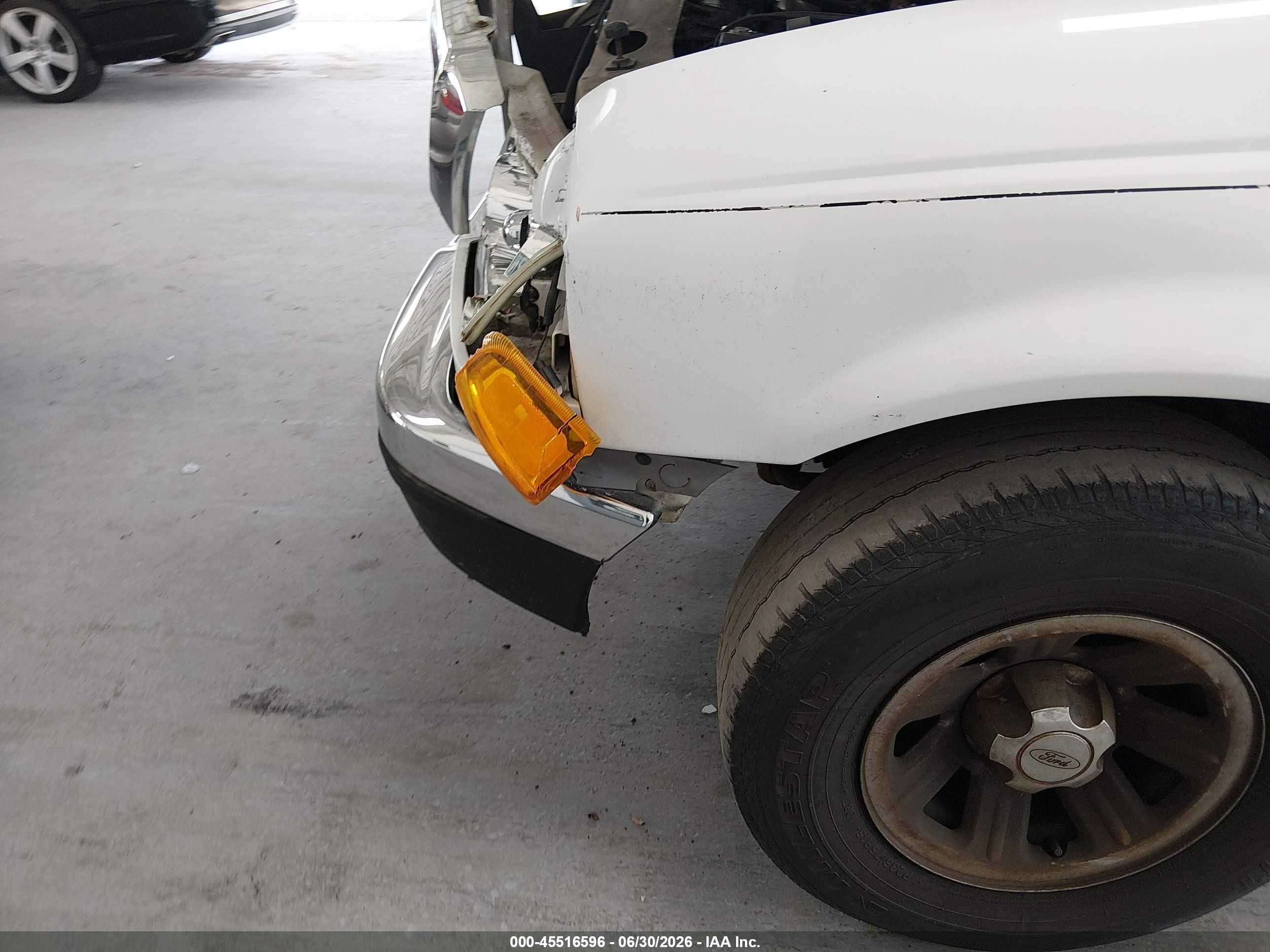 2004 Ford Ranger Xlt White vin: 1FTYR44E24PA64107