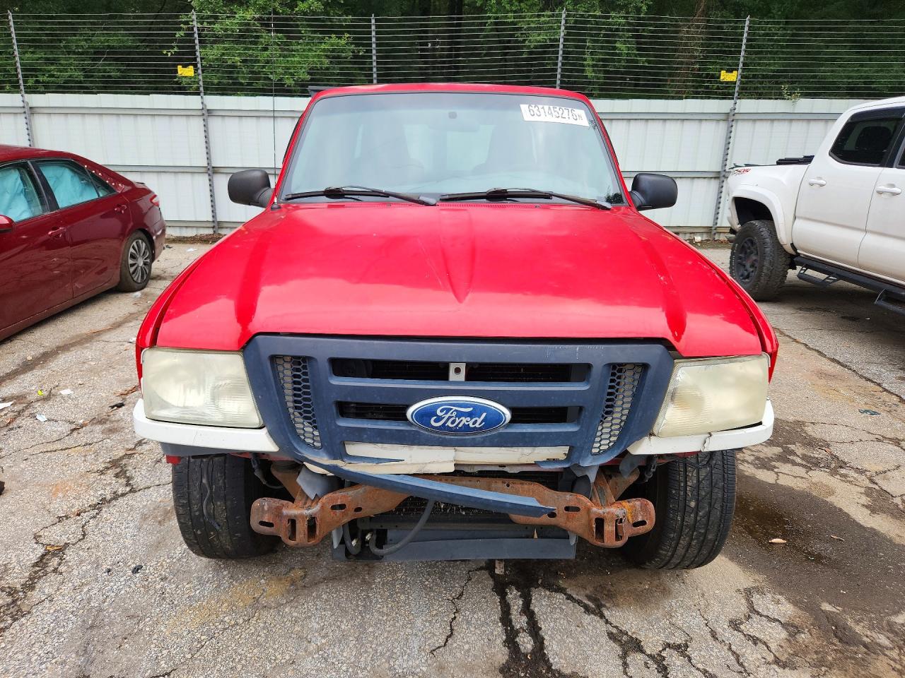 2005 Ford Ranger Super Cab Красный vin: 1FTYR44E25PB02954