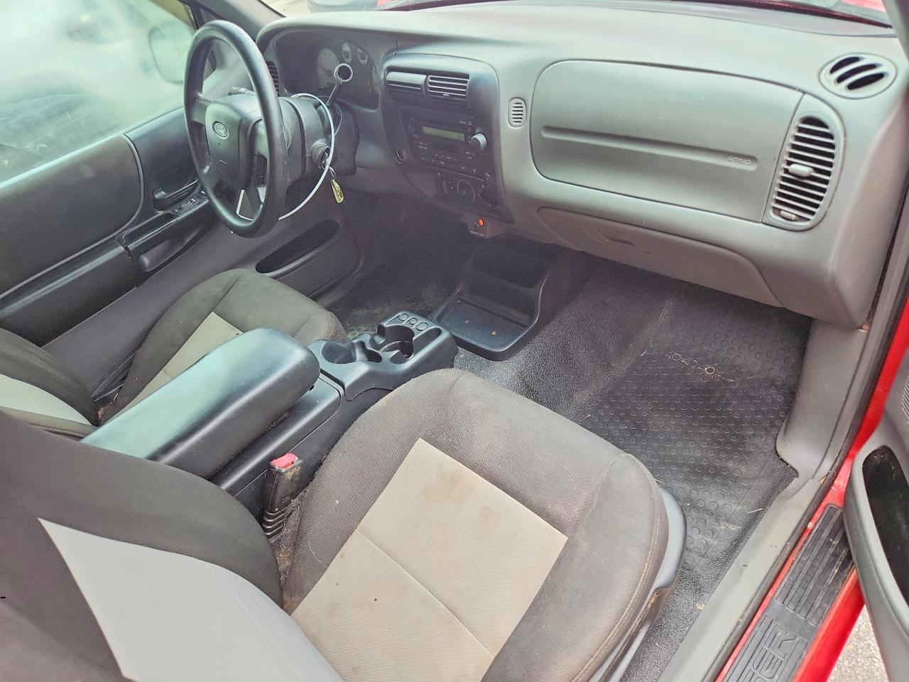 2005 Ford Ranger Super Cab Красный vin: 1FTYR44E25PB02954