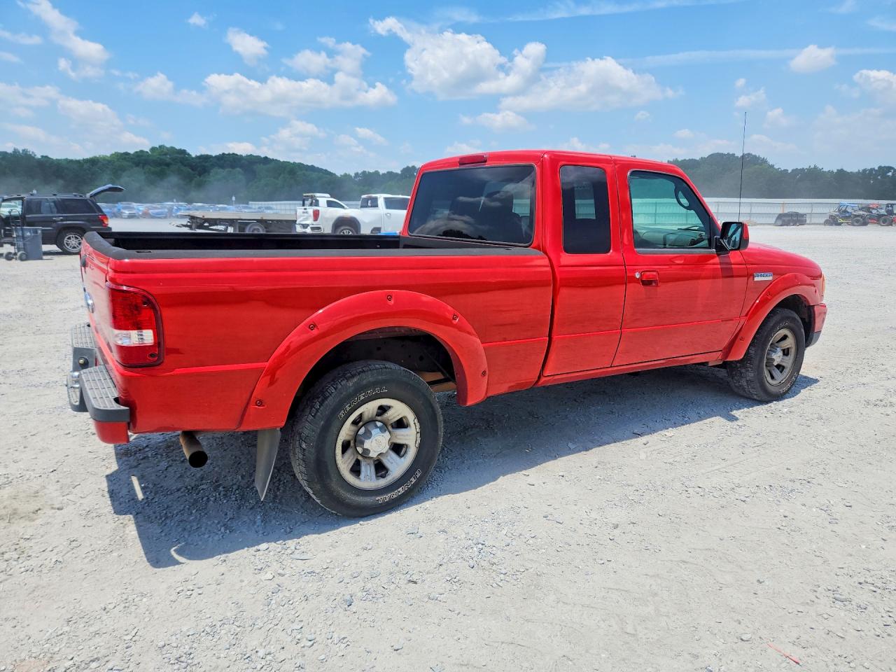 2006 Ford Ranger Super Cab Red vin: 1FTYR44E26PA41400