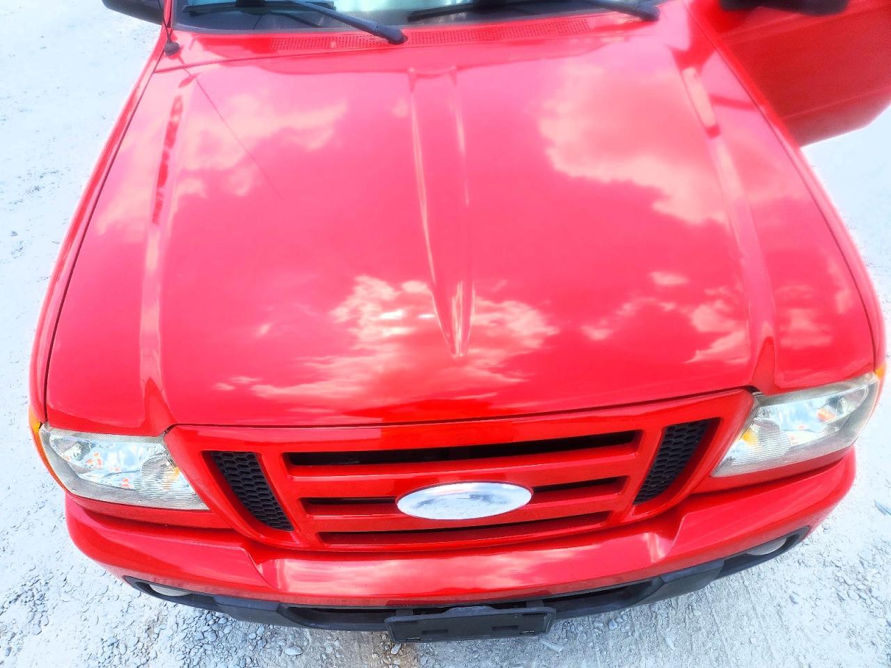 2006 Ford Ranger Super Cab Red vin: 1FTYR44E26PA41400
