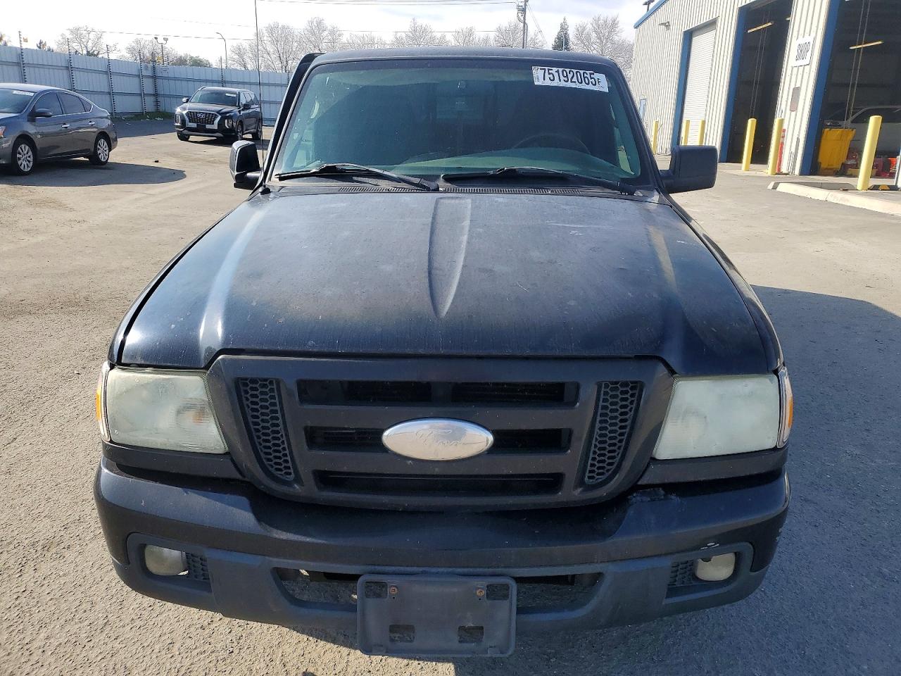 2006 Ford Ranger Super Cab Black vin: 1FTYR44E26PA84179