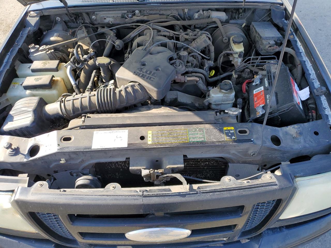 2006 Ford Ranger Super Cab Black vin: 1FTYR44E26PA84179
