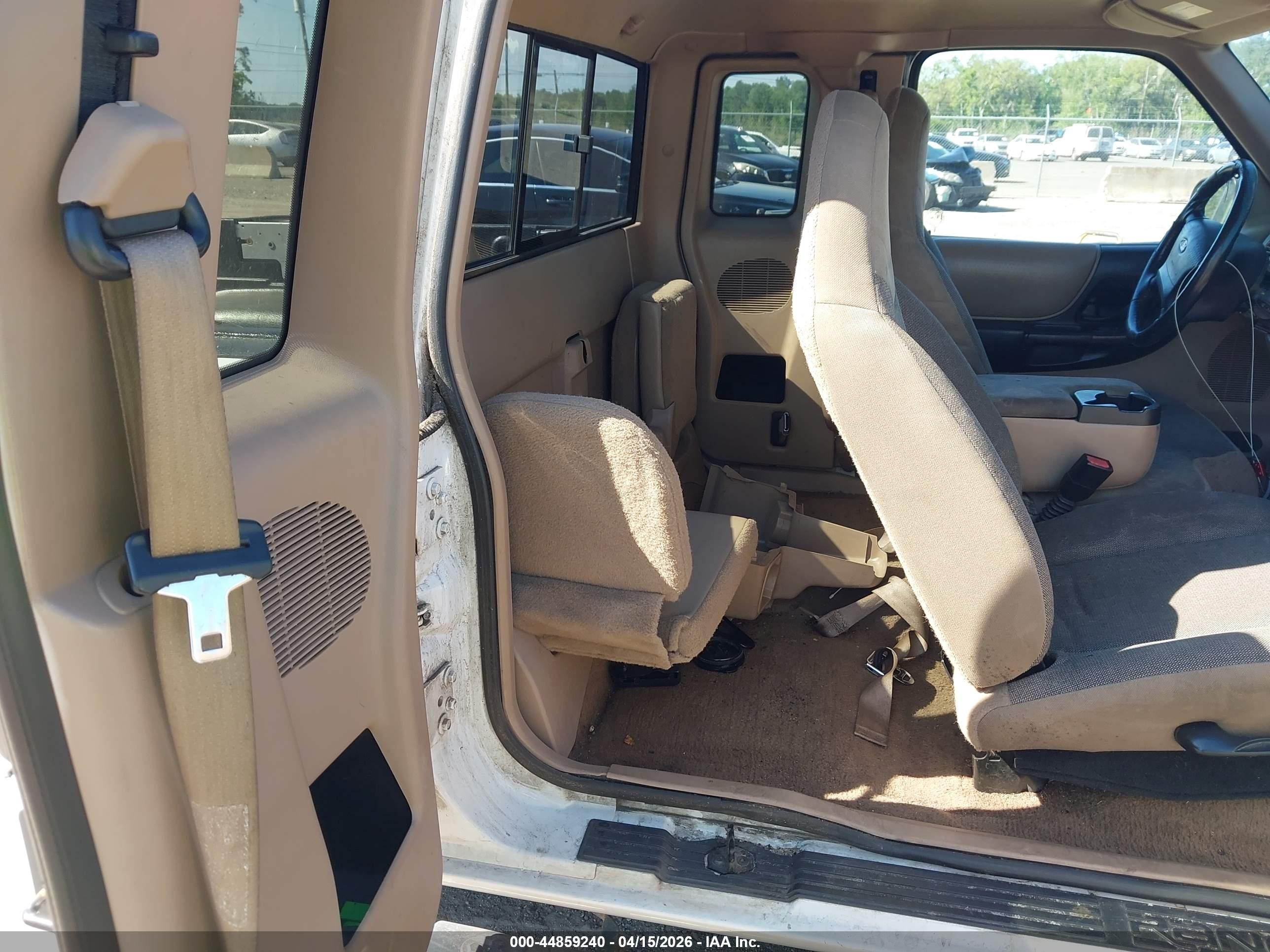 2002 Ford Ranger Xlt White vin: 1FTYR44E32TA78960