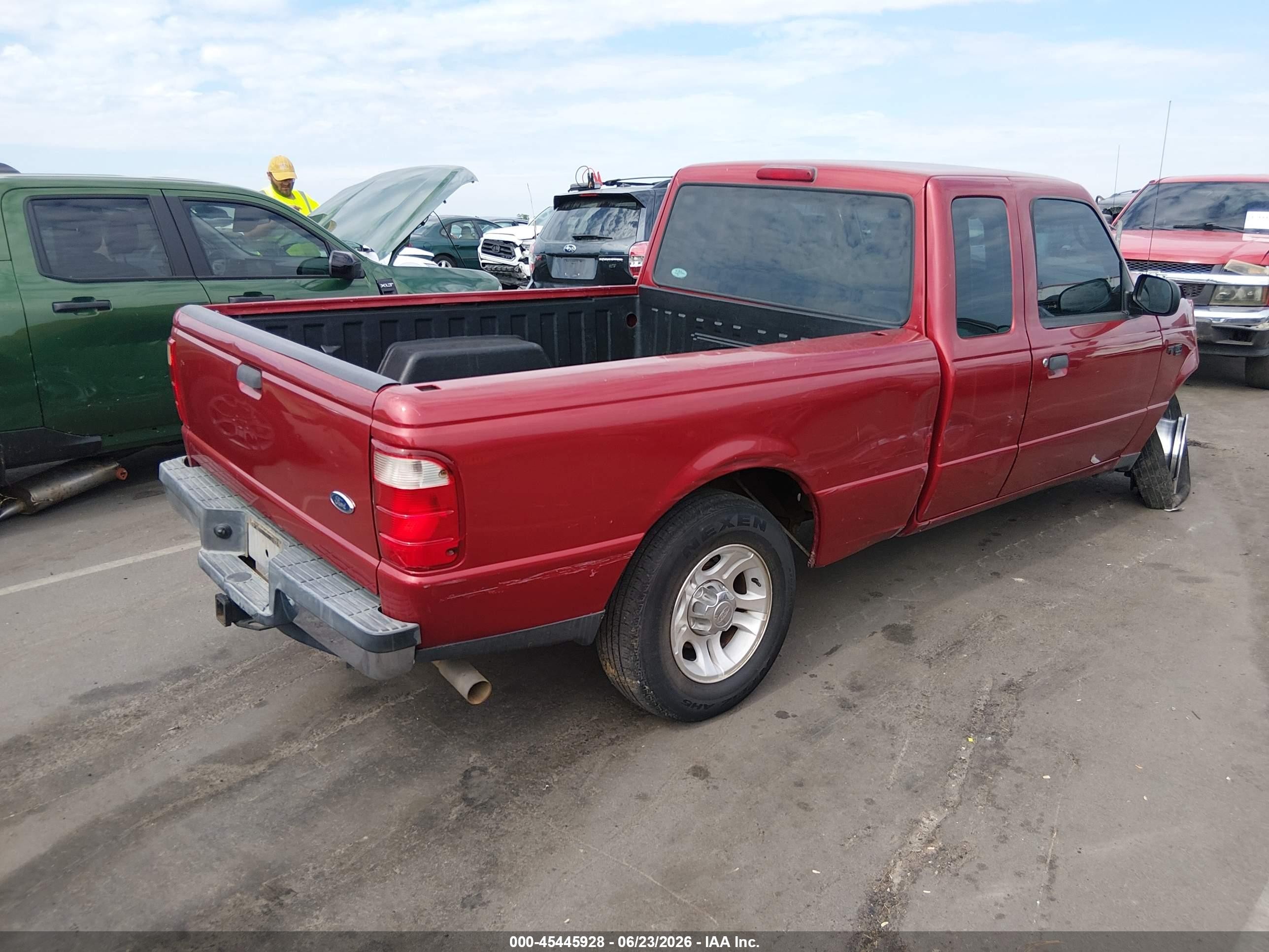 2005 Ford Ranger Edge/stx/xlt Красный vin: 1FTYR44E35PA49309