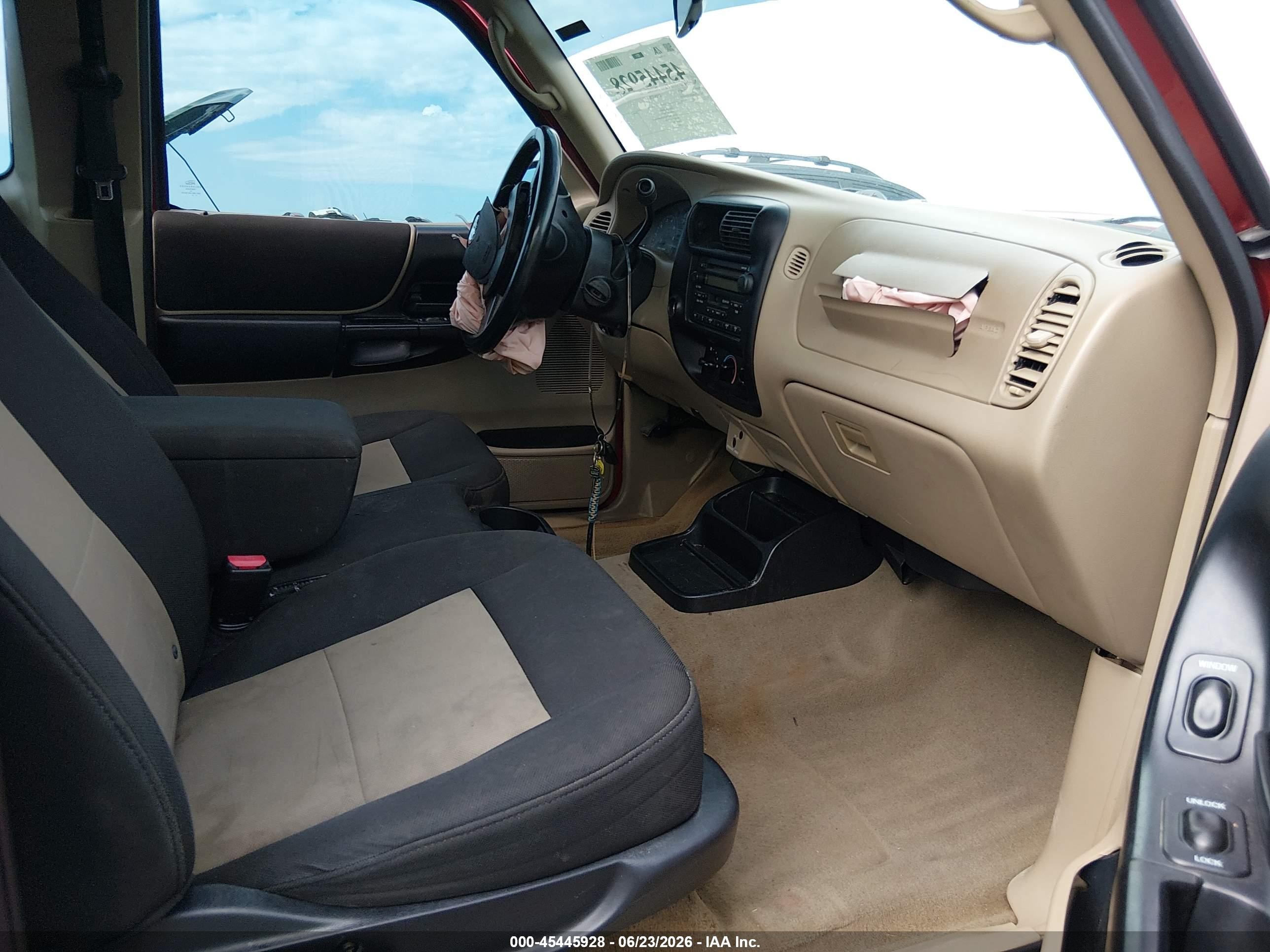 2005 Ford Ranger Edge/stx/xlt Красный vin: 1FTYR44E35PA49309