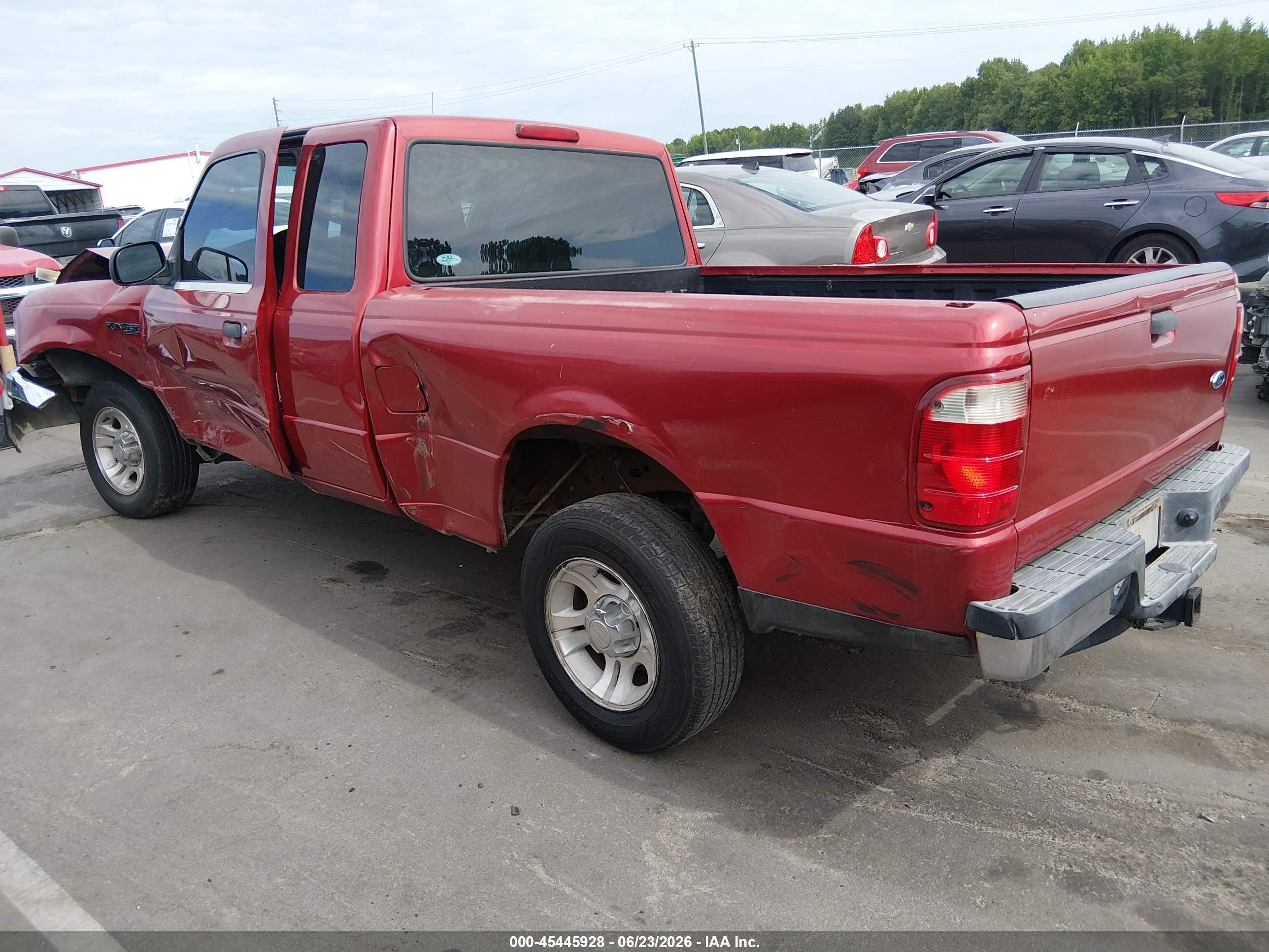 2005 Ford Ranger Edge/stx/xlt Красный vin: 1FTYR44E35PA49309