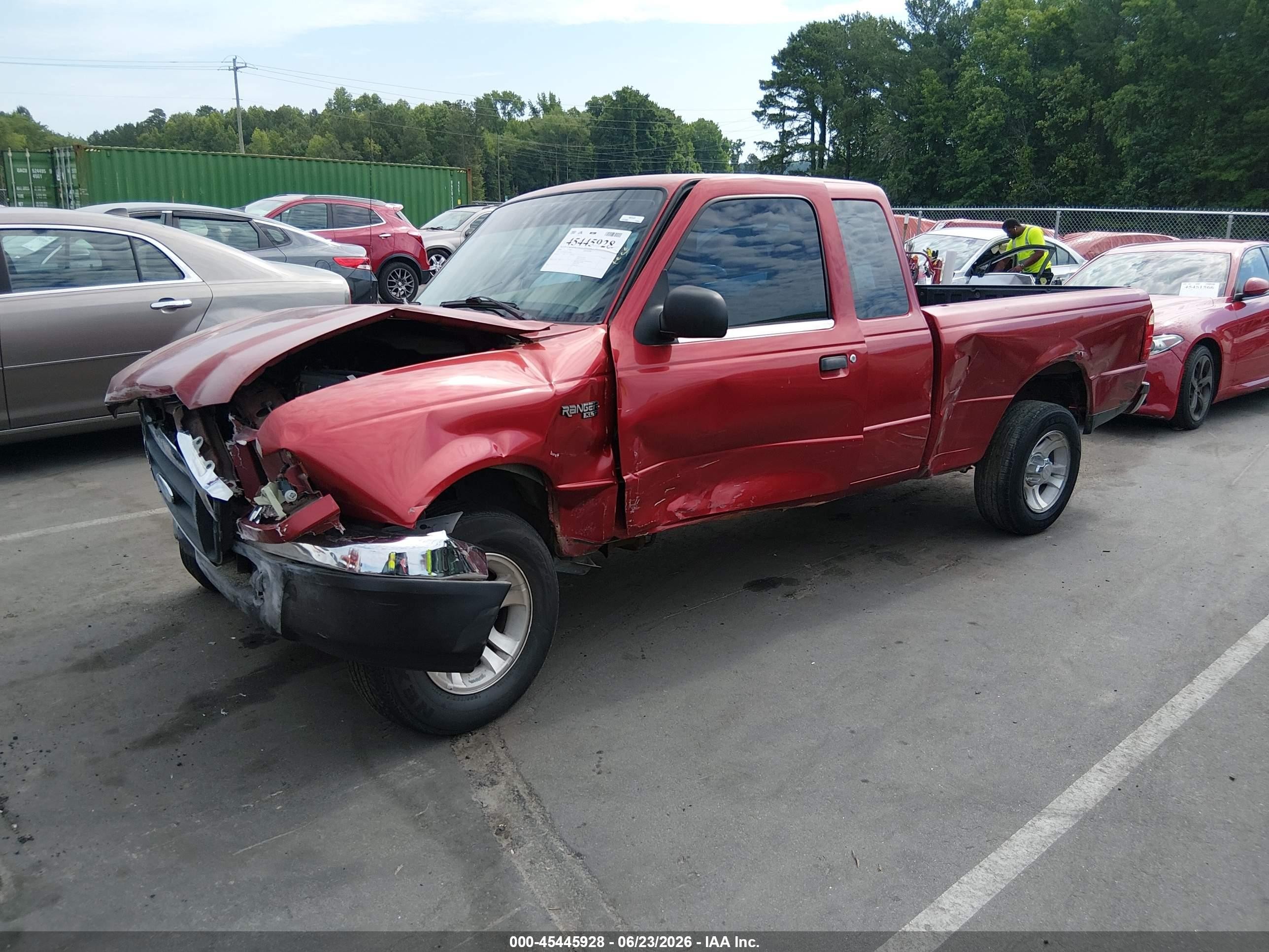 2005 Ford Ranger Edge/stx/xlt Красный vin: 1FTYR44E35PA49309