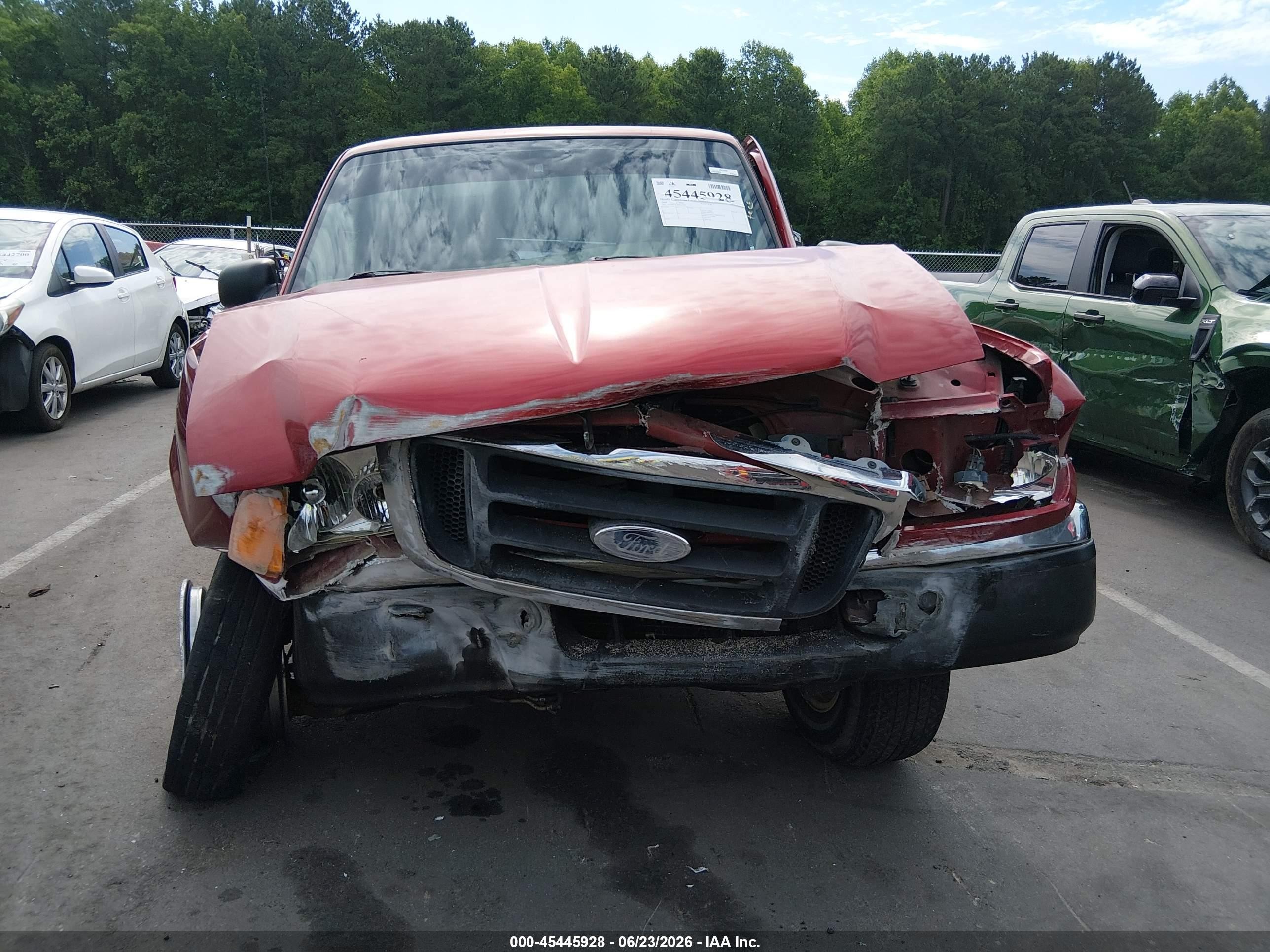 2005 Ford Ranger Edge/stx/xlt Красный vin: 1FTYR44E35PA49309