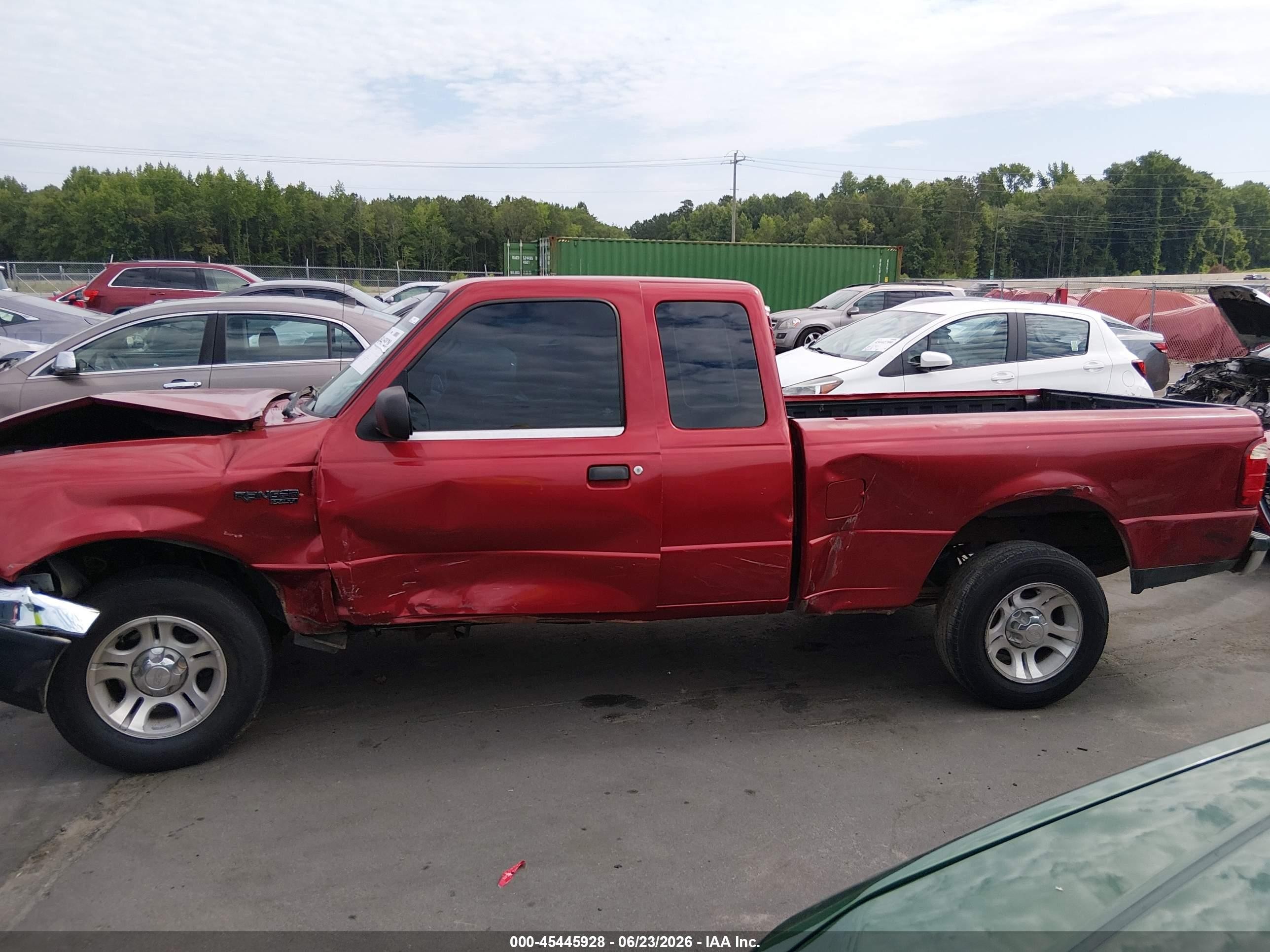 2005 Ford Ranger Edge/stx/xlt Красный vin: 1FTYR44E35PA49309