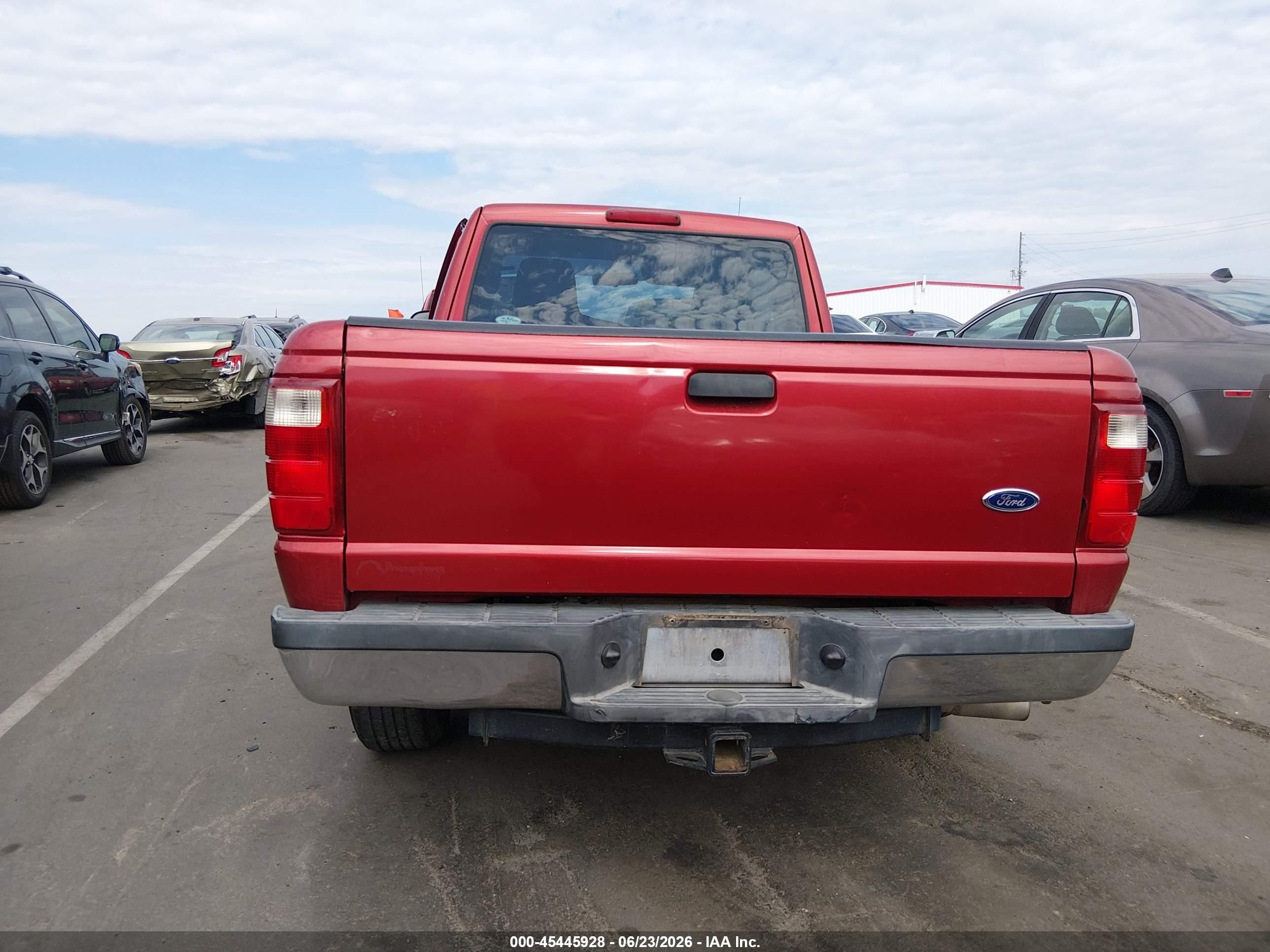 2005 Ford Ranger Edge/stx/xlt Красный vin: 1FTYR44E35PA49309