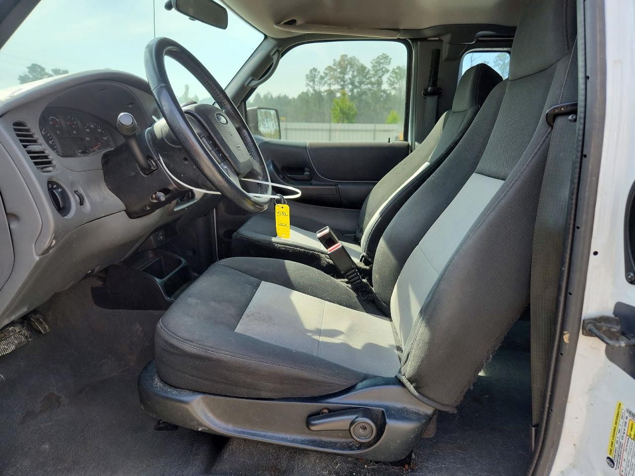 2008 Ford Ranger Super Cab White vin: 1FTYR44E38PA11115