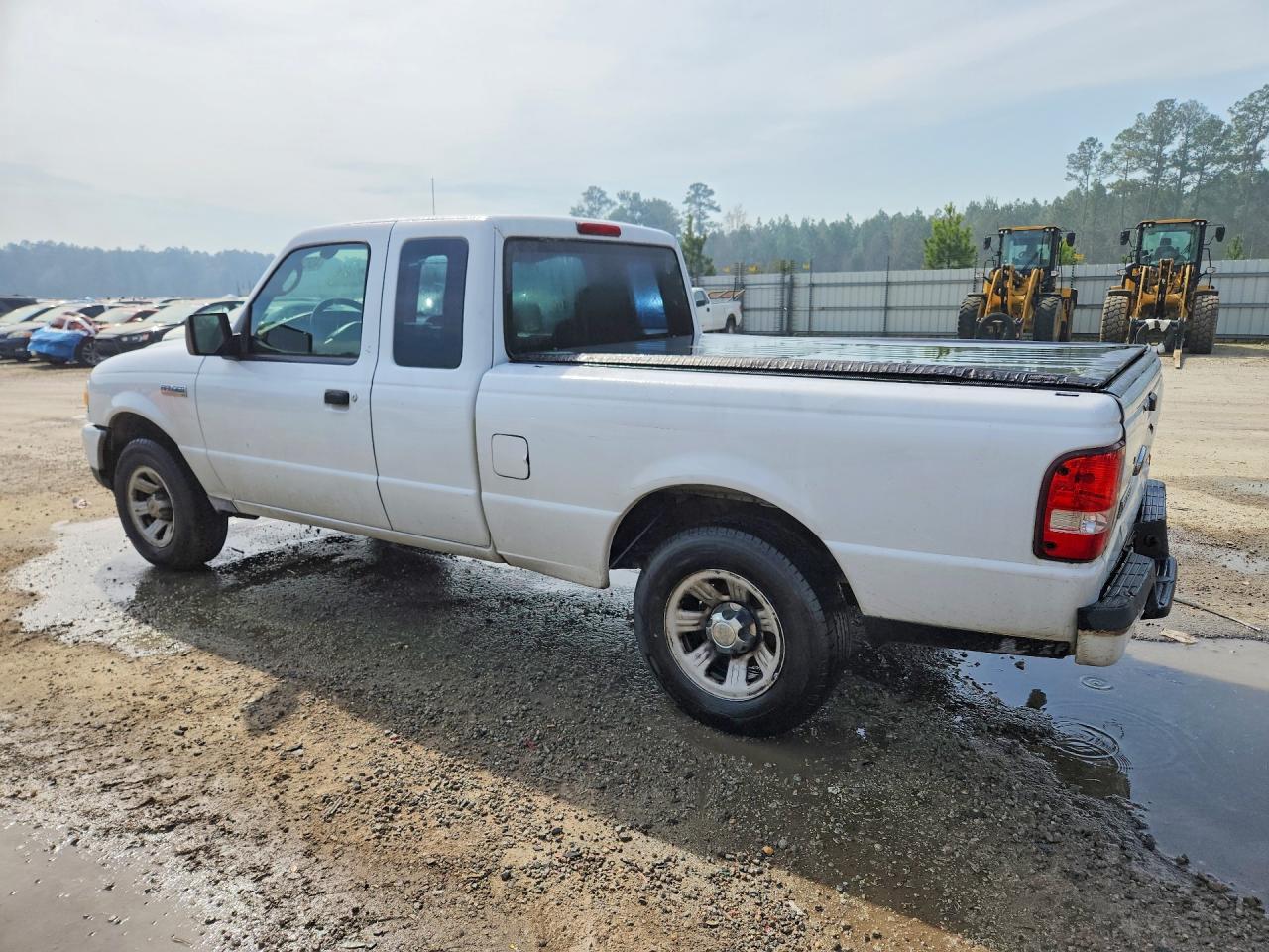 2008 Ford Ranger Super Cab White vin: 1FTYR44E38PA11115