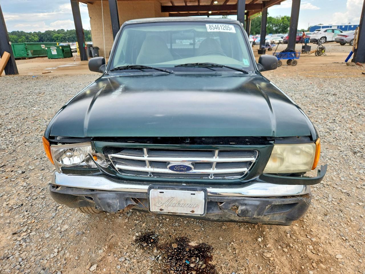 2002 Ford Ranger Super Cab Green vin: 1FTYR44E42PA13608
