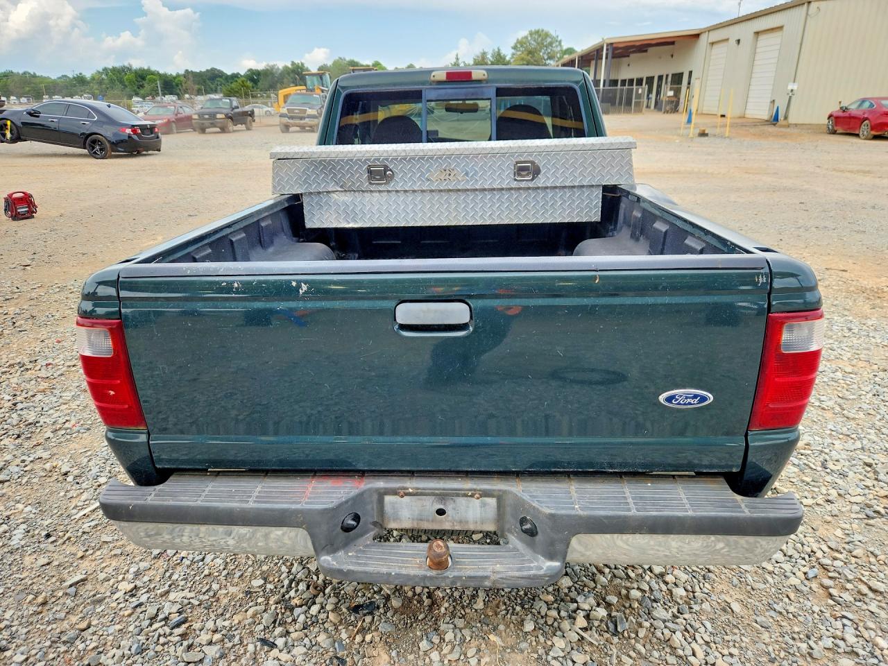 2002 Ford Ranger Super Cab Green vin: 1FTYR44E42PA13608