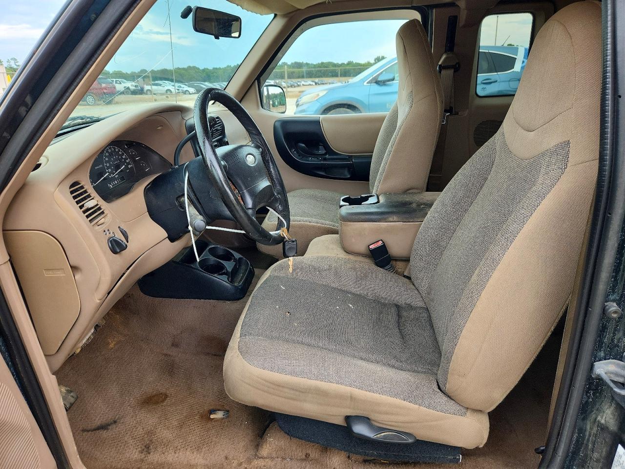 2002 Ford Ranger Super Cab Green vin: 1FTYR44E42PA13608