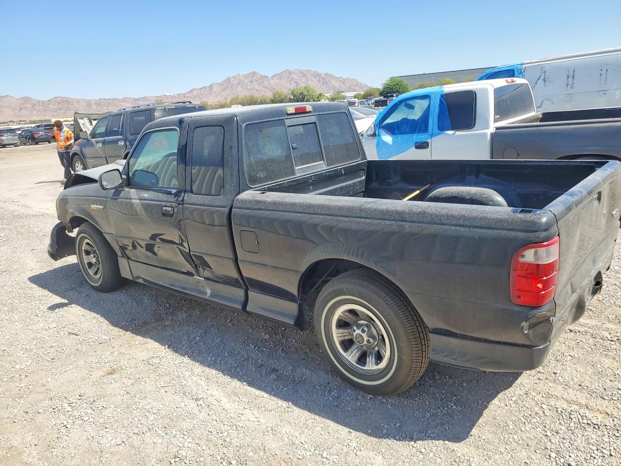 2002 Ford Ranger Super Cab Черный vin: 1FTYR44E42PB03826