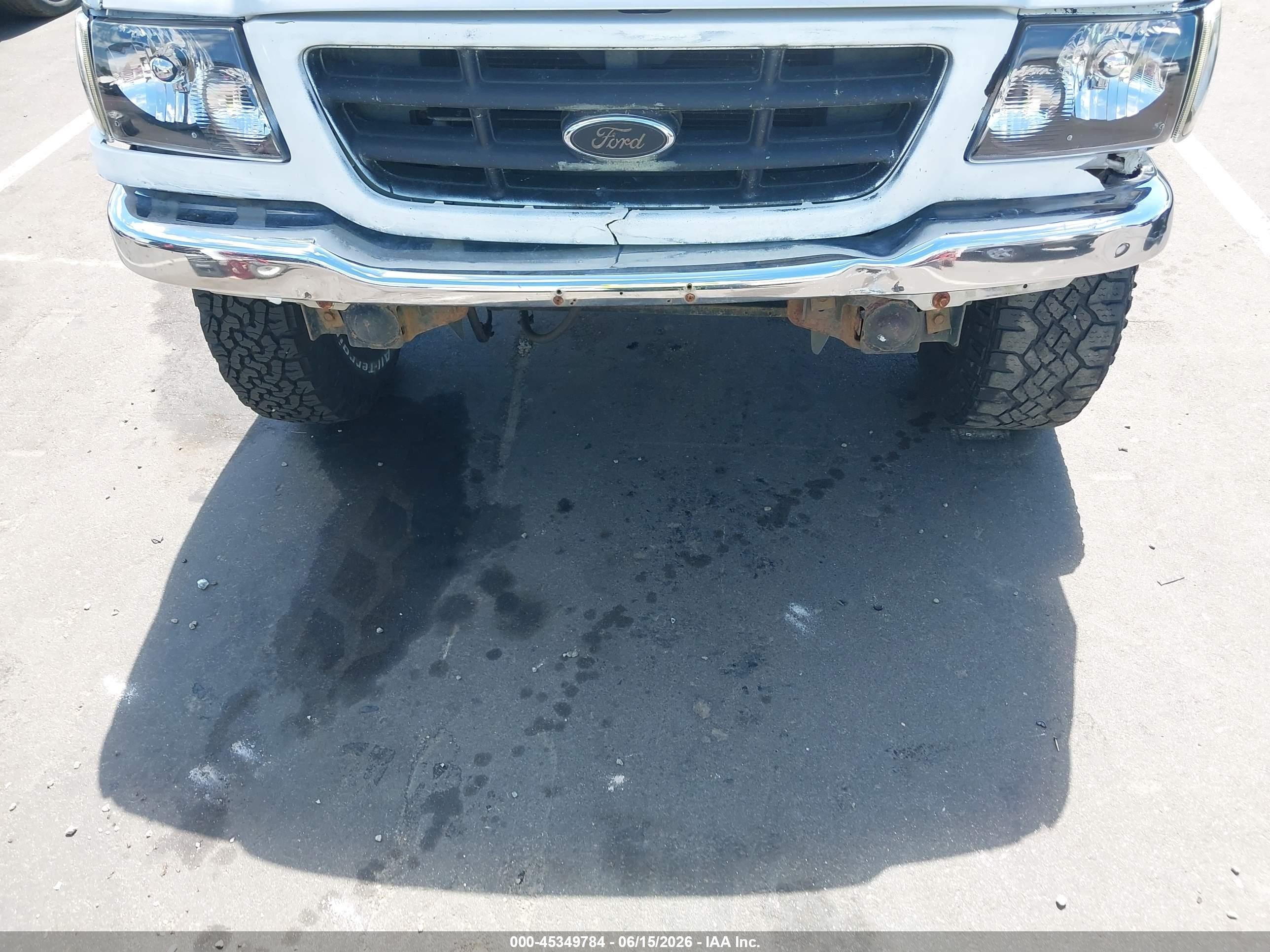 2002 Ford Ranger Xlt Silver vin: 1FTYR44E42TA51508