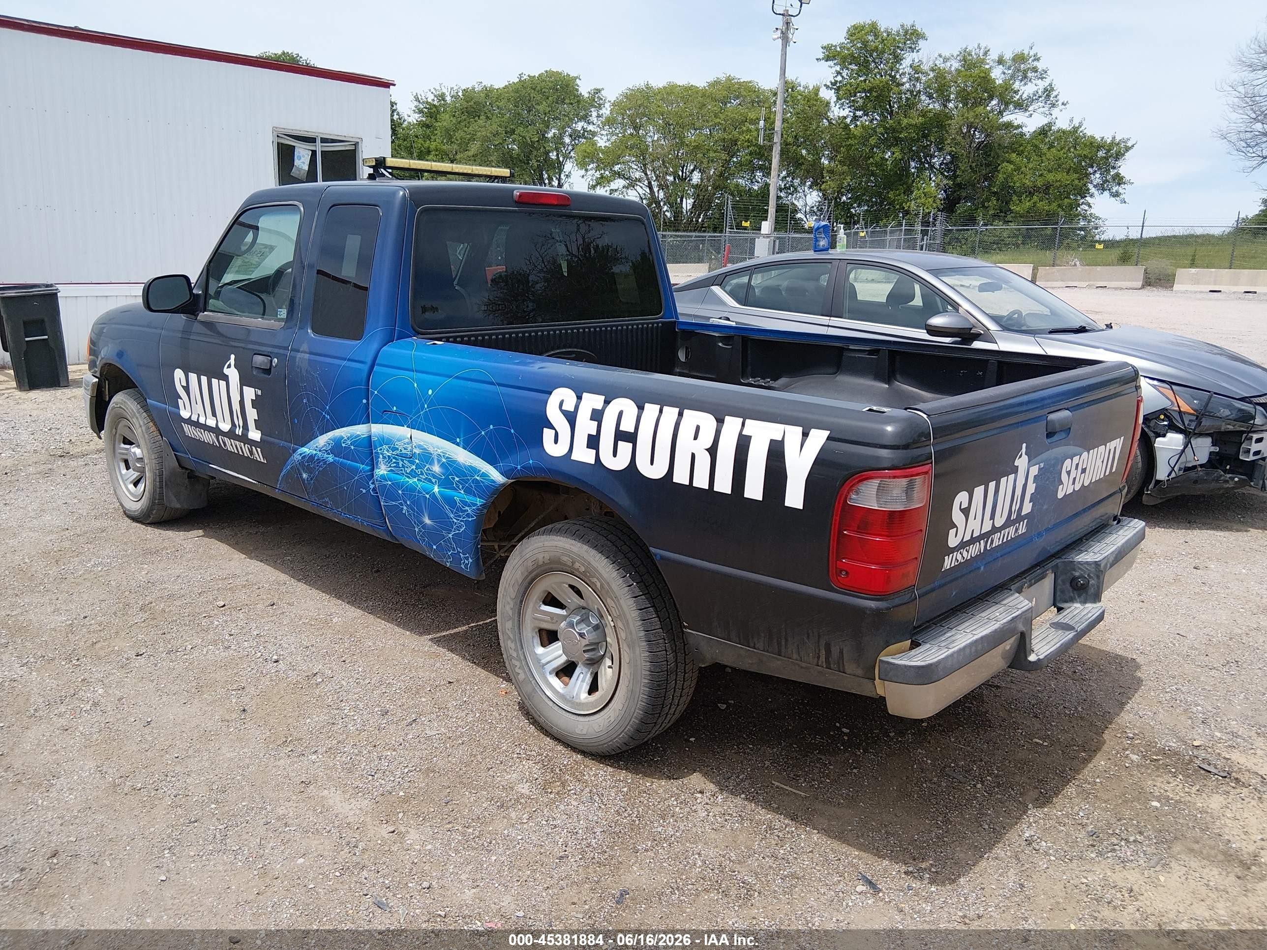 2005 Ford Ranger Edge/stx/xlt Blue vin: 1FTYR44E45PA10860