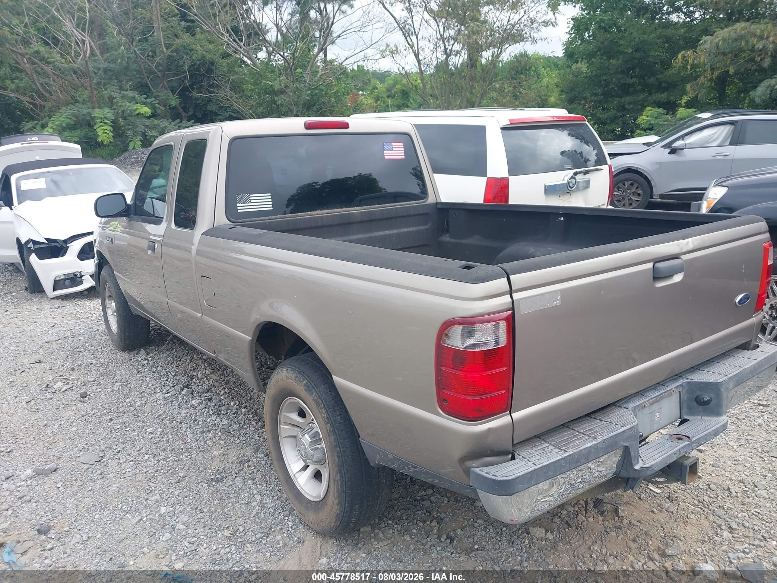 2005 Ford Ranger Edge/stx/xlt Tan vin: 1FTYR44E45PA95778