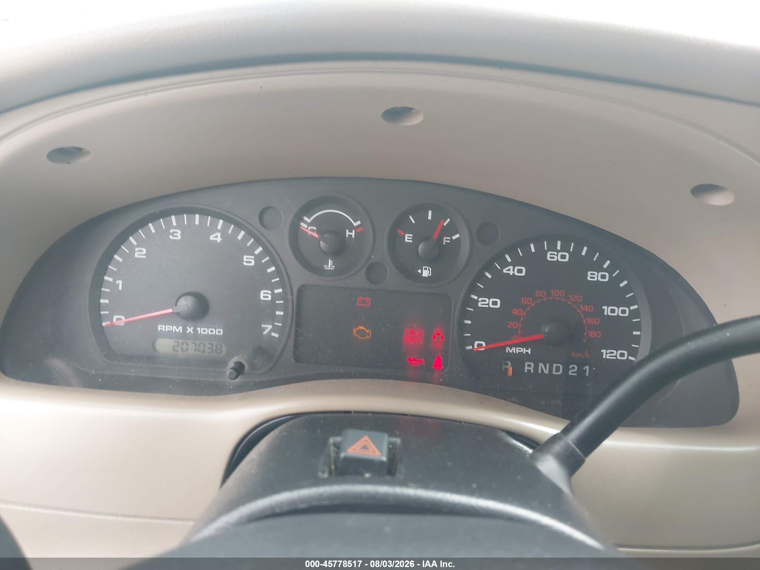 2005 Ford Ranger Edge/stx/xlt Tan vin: 1FTYR44E45PA95778