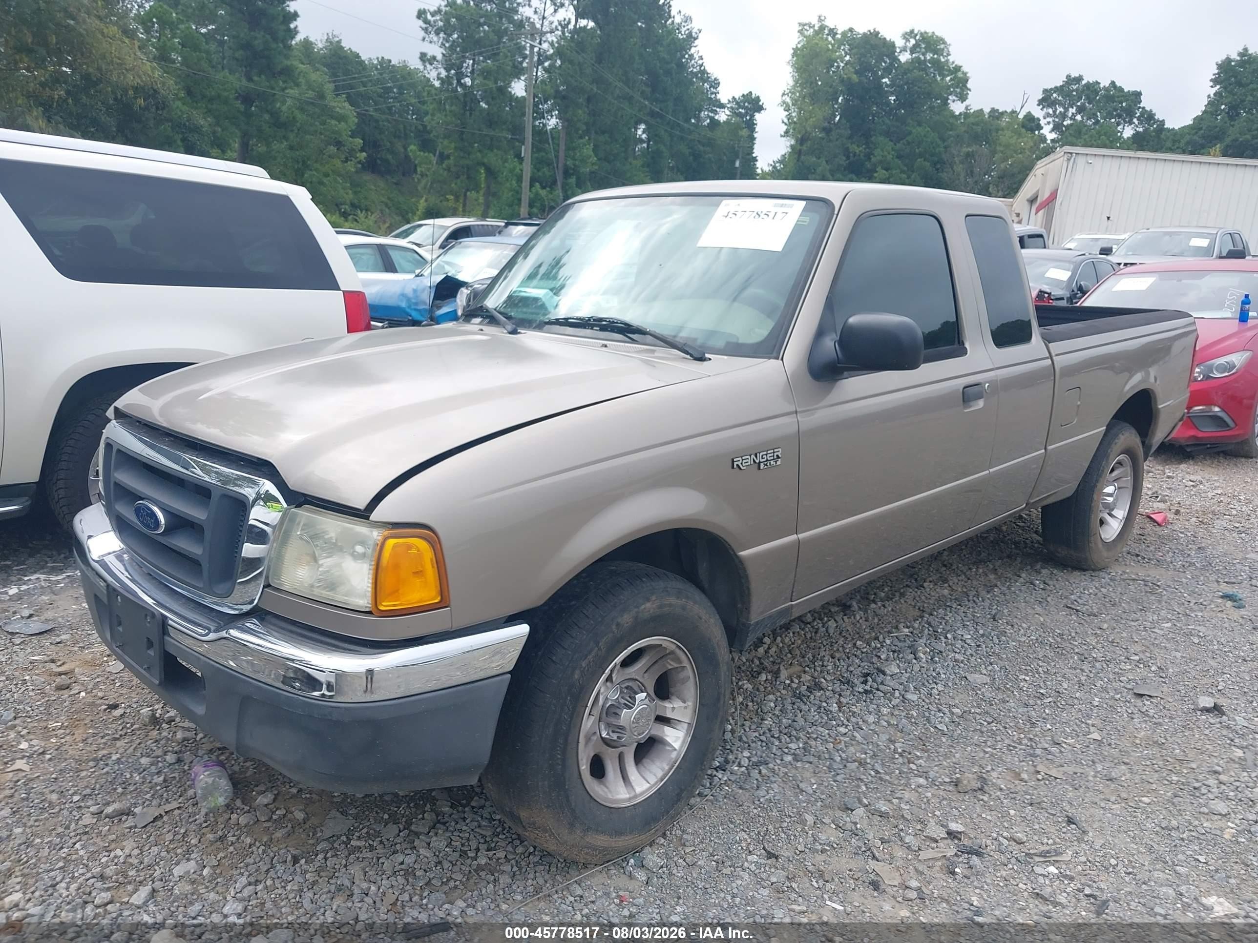 2005 Ford Ranger Edge/stx/xlt Tan vin: 1FTYR44E45PA95778