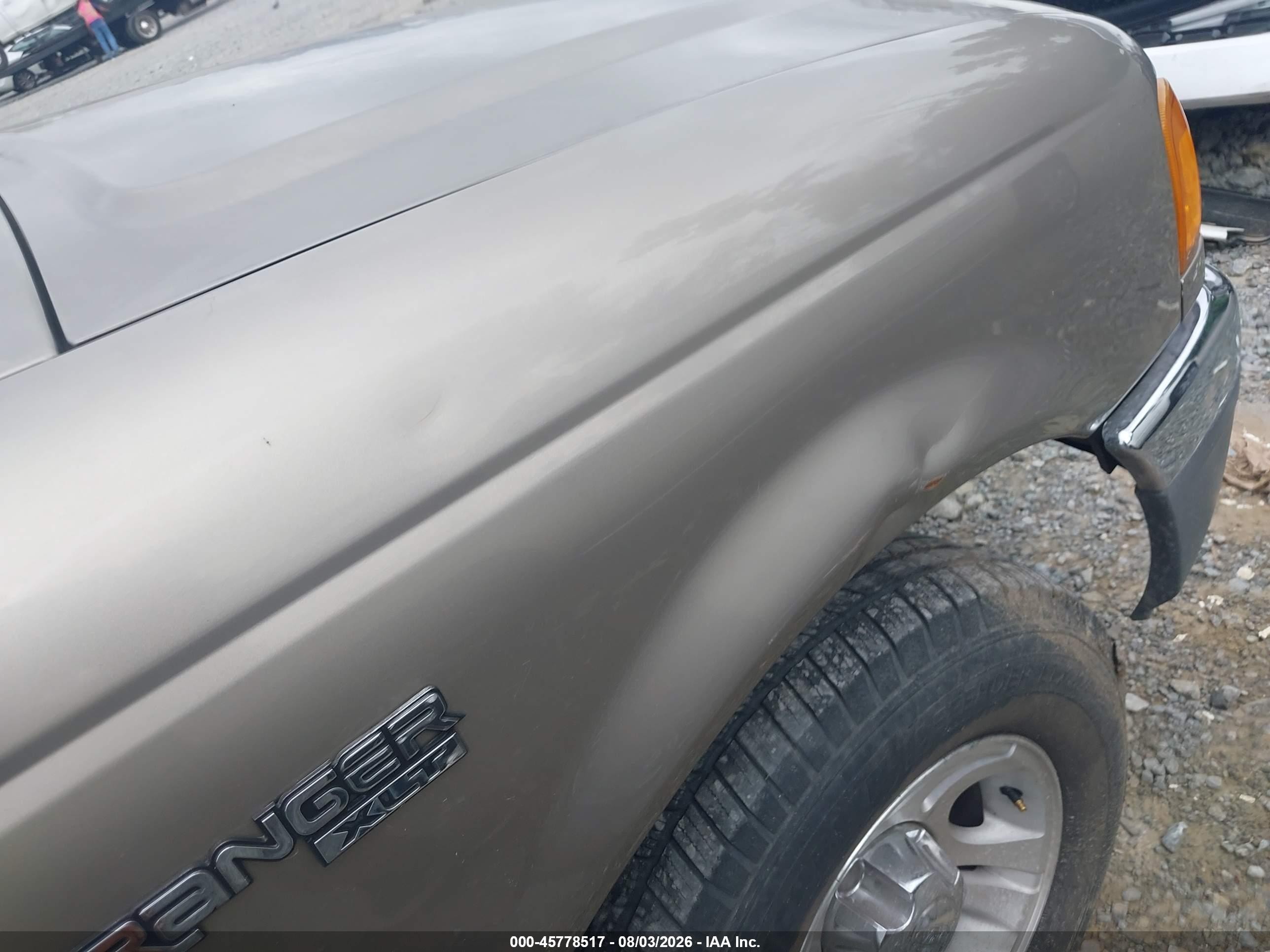 2005 Ford Ranger Edge/stx/xlt Tan vin: 1FTYR44E45PA95778