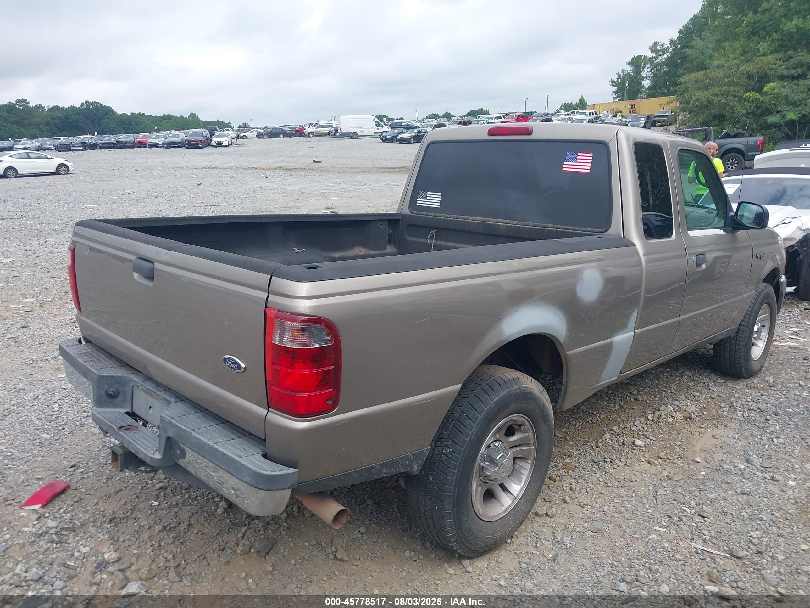 2005 Ford Ranger Edge/stx/xlt Tan vin: 1FTYR44E45PA95778