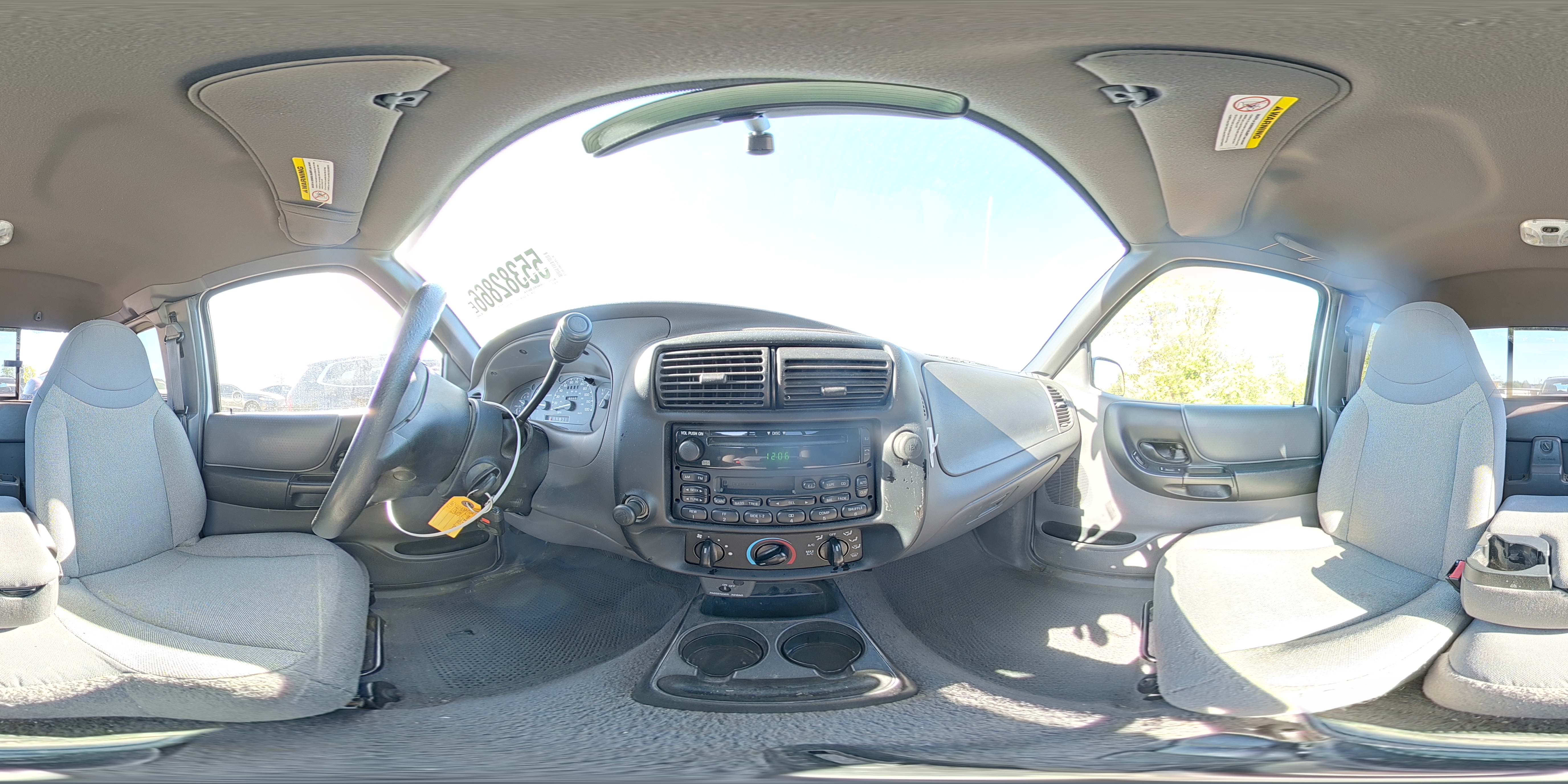 2002 Ford Ranger Super Cab Silver vin: 1FTYR44E52PB16052